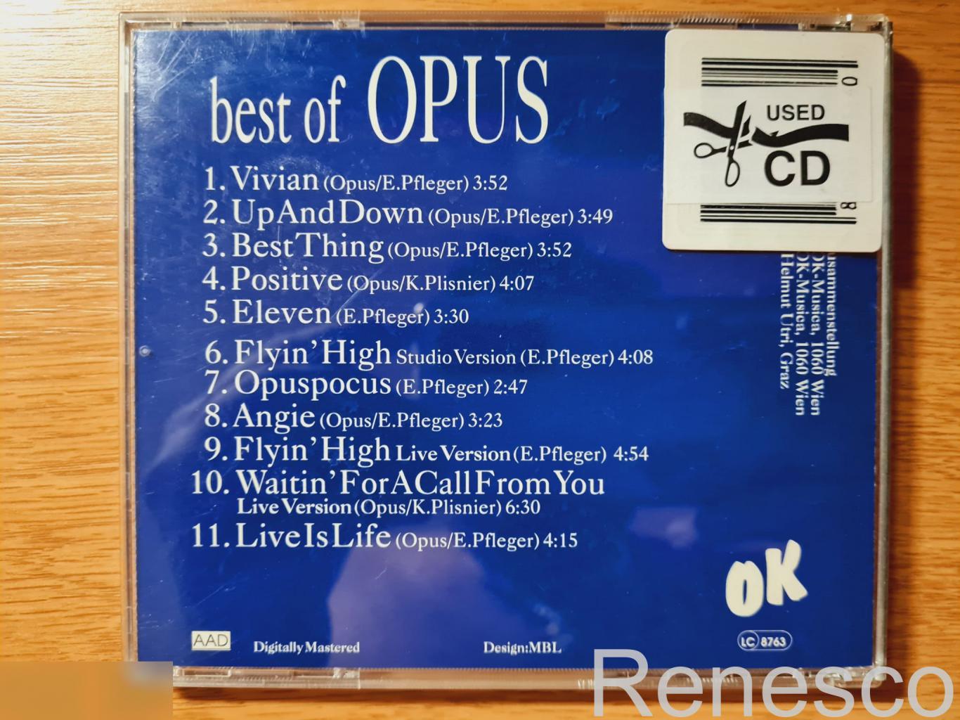 Opus ?– Best Of (Austria) (1994) 1