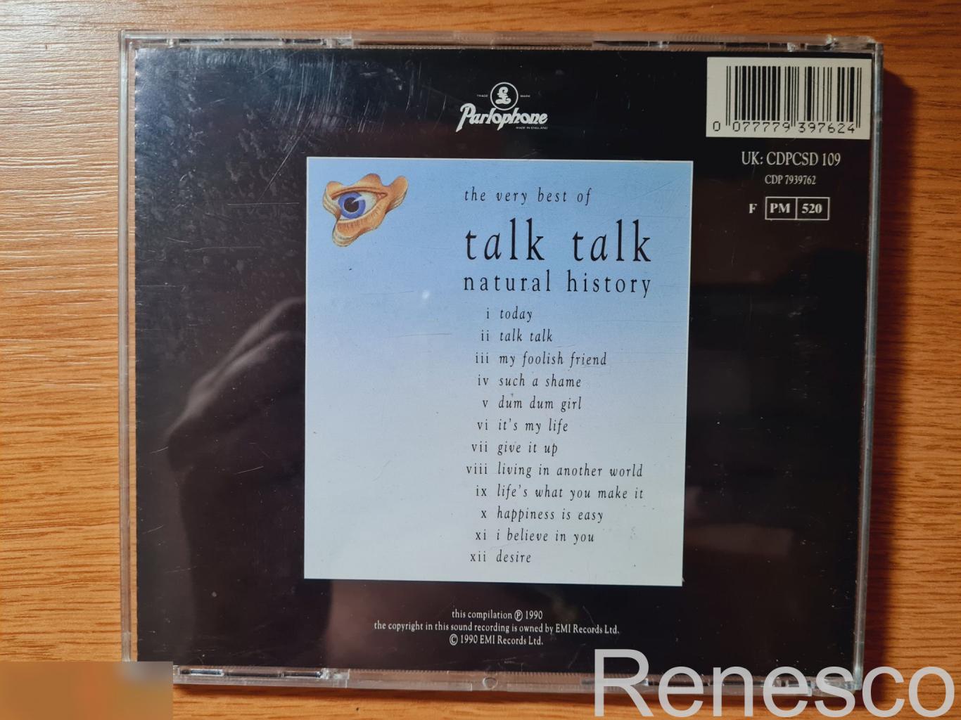 Talk Talk ?– Natural History (The Very Best Of Talk Talk) (UK) (1990) 1