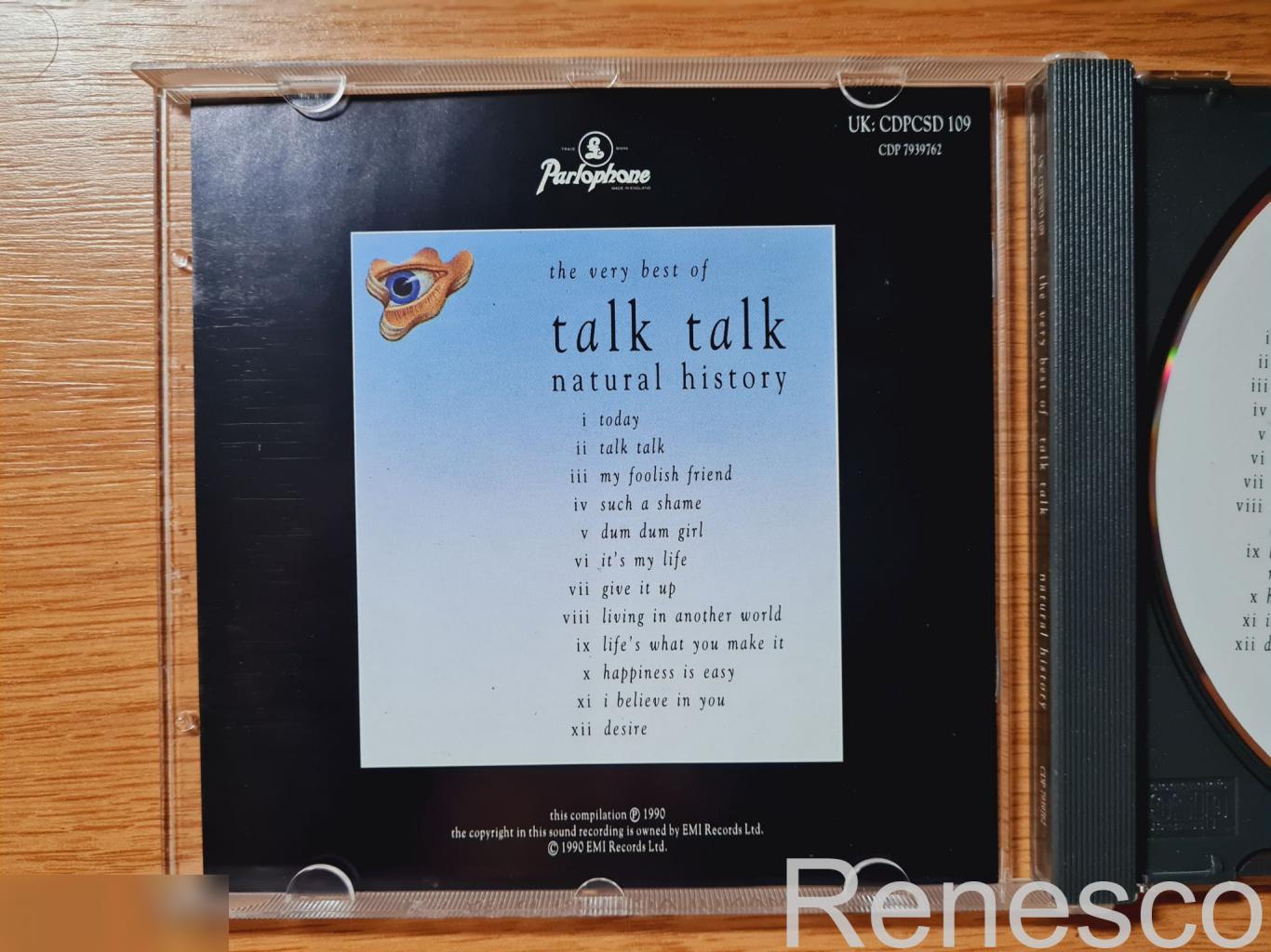 Talk Talk ?– Natural History (The Very Best Of Talk Talk) (UK) (1990) 3