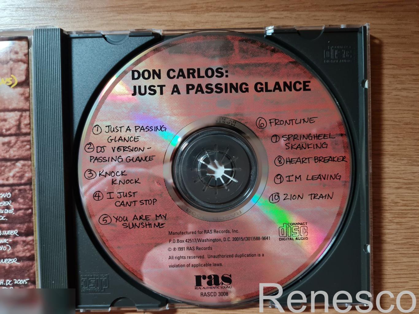 Don Carlos ?– Just A Passing Glance (USA) (1991) 4