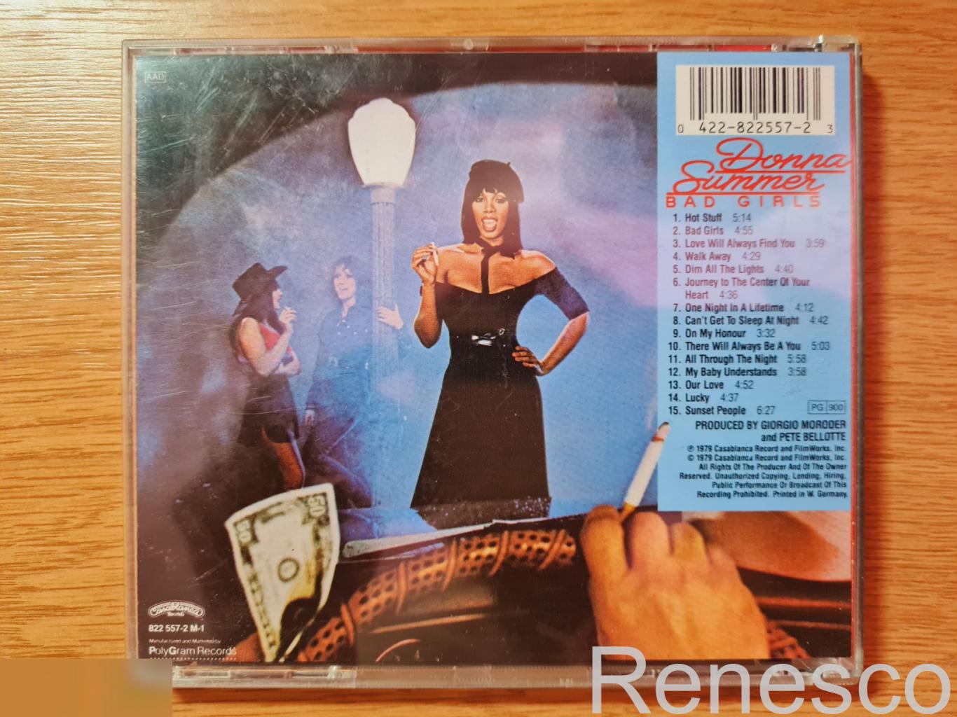 Donna Summer ?– Bad Girls (Germany) (Reissue) 1