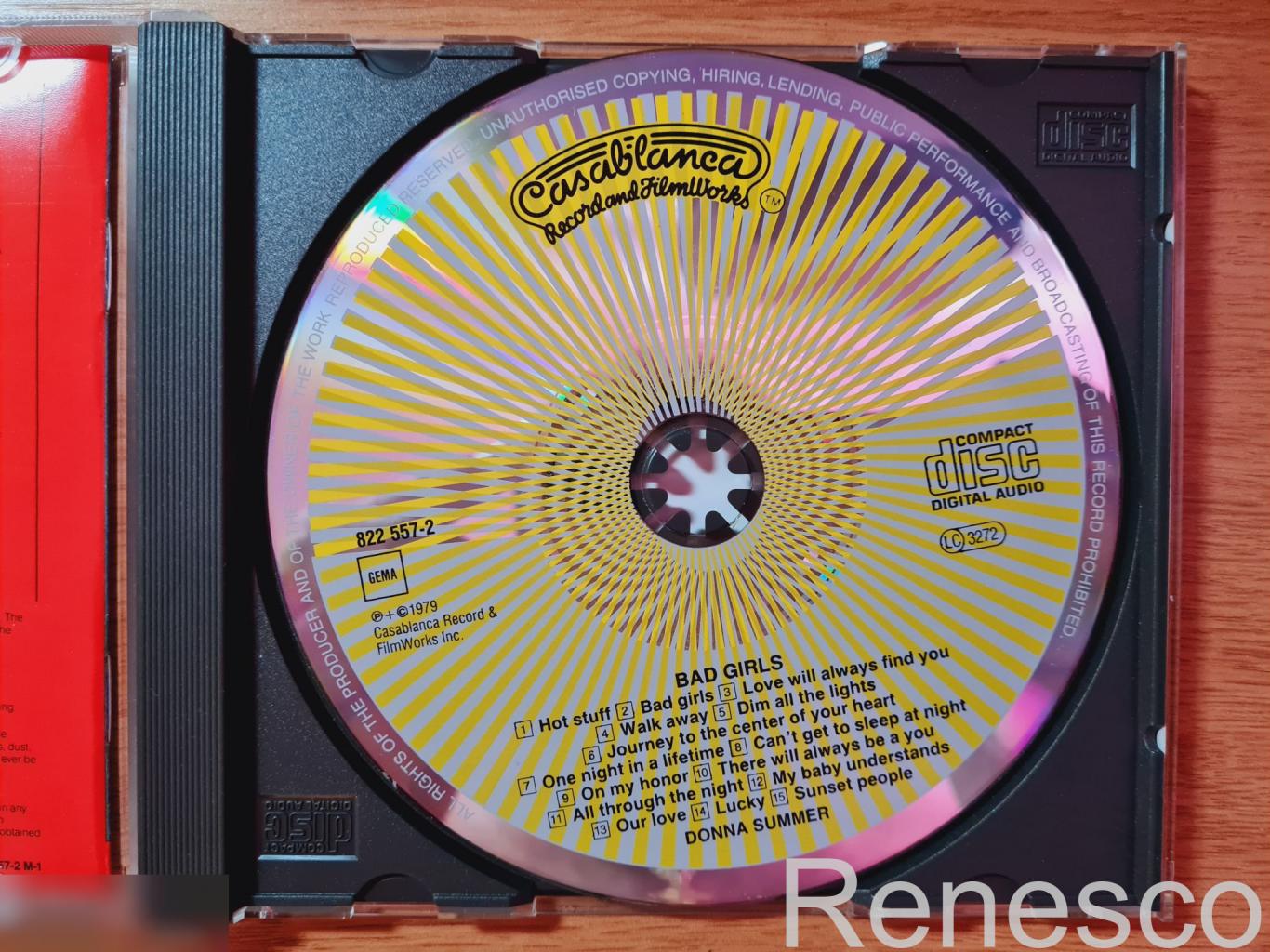 Donna Summer ?– Bad Girls (Germany) (Reissue) 4