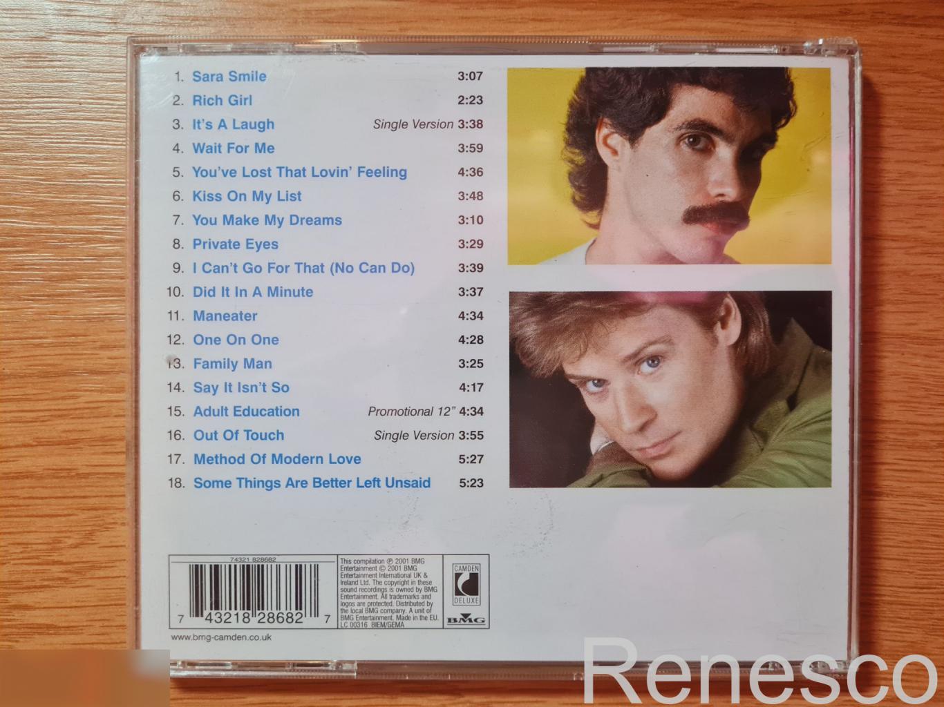 Daryl Hall John Oates ?– The Very Best Of (Europe) (Reissue) 1