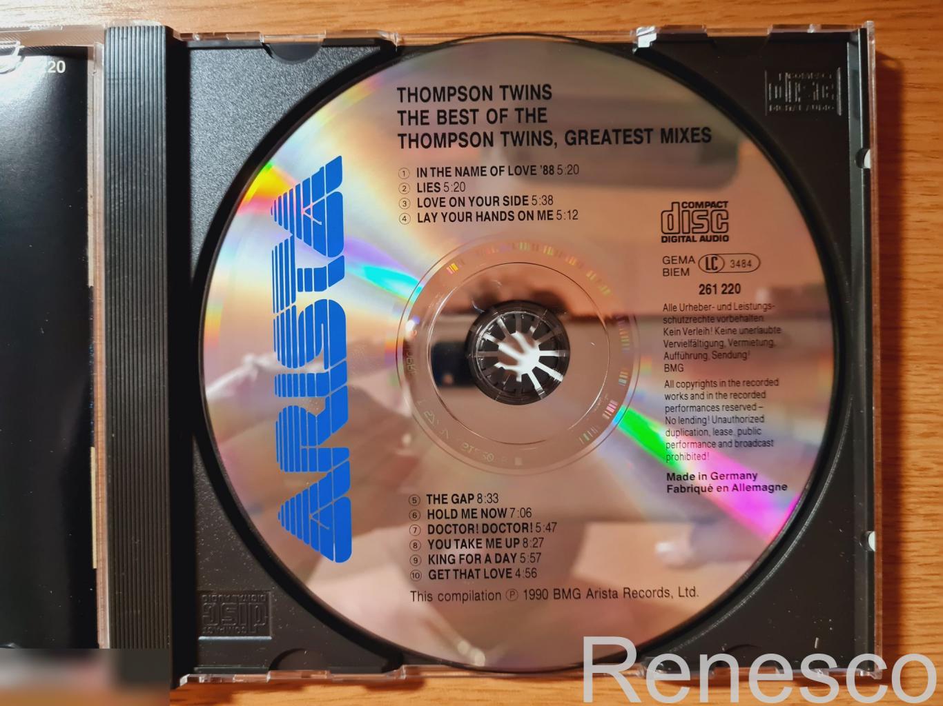 Thompson Twins ?– The Best Of Thompson Twins, Greatest Mixes (Germany) (1994) 4
