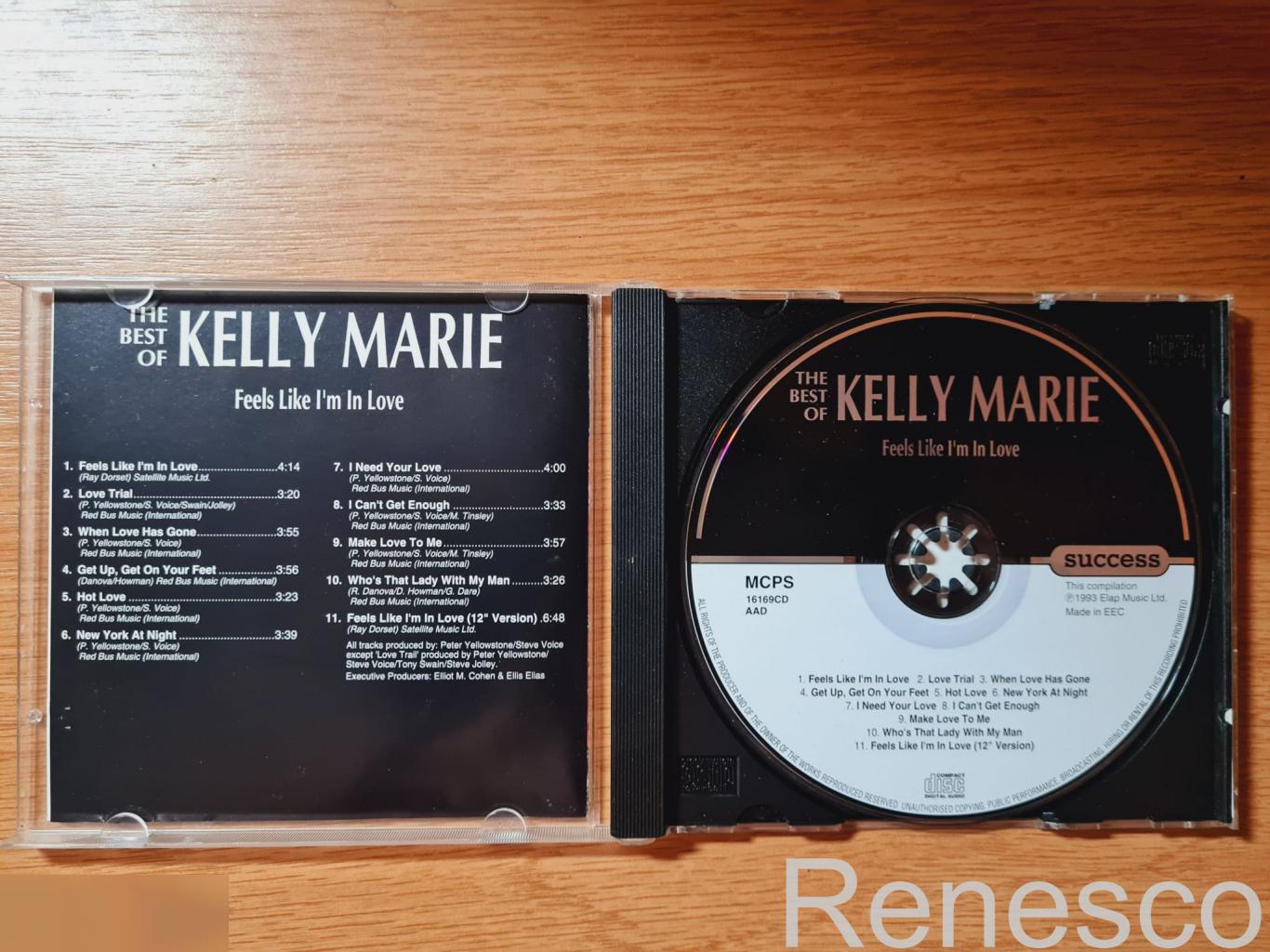 Kelly Marie ?– Feels Like I'm In Love - The Best Of Kelly Marie (1993) (Europe) 2