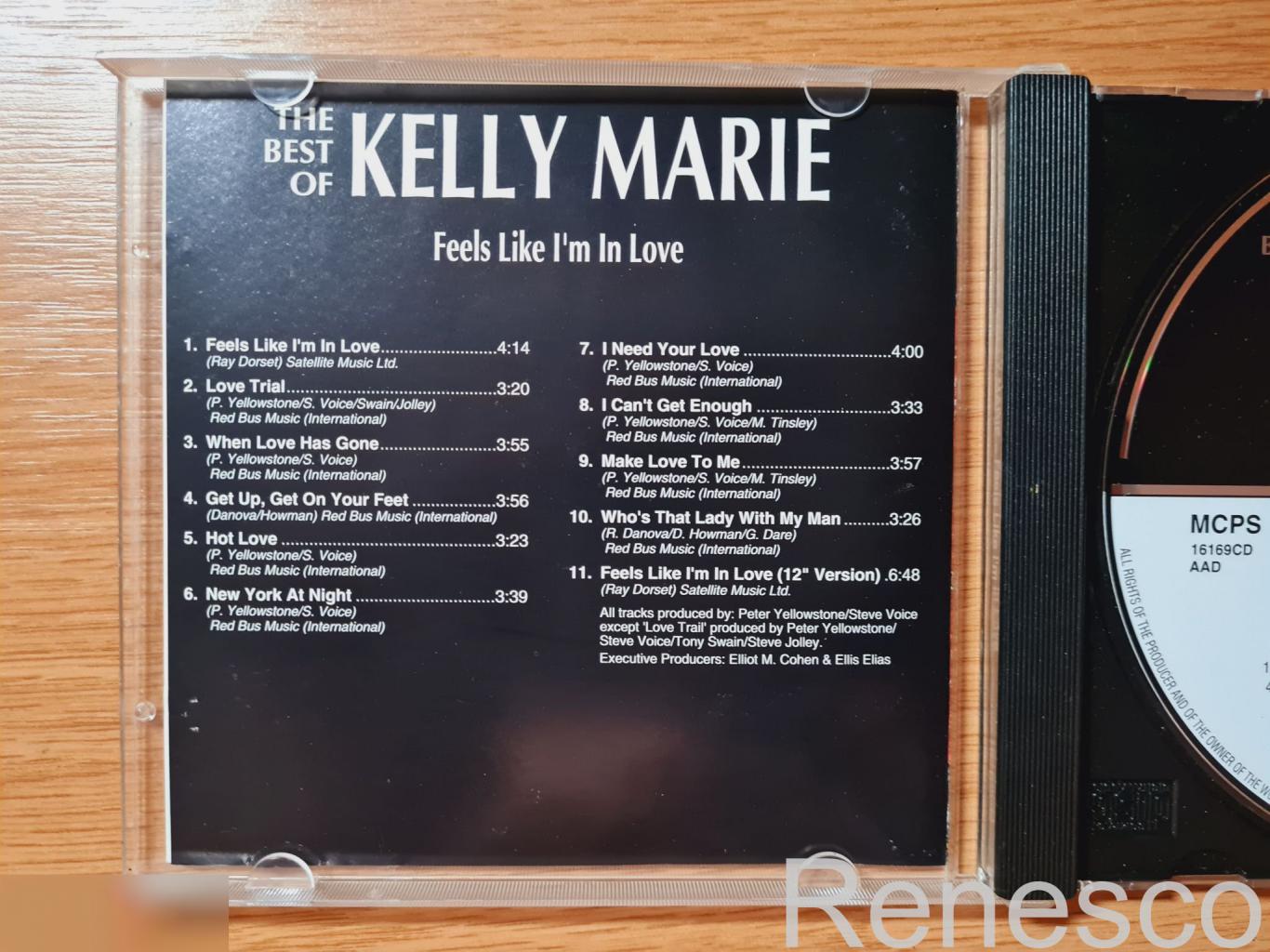 Kelly Marie ?– Feels Like I'm In Love - The Best Of Kelly Marie (1993) (Europe) 3