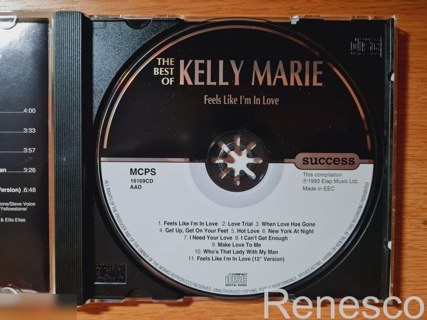 Kelly Marie ?– Feels Like I'm In Love - The Best Of Kelly Marie (1993) (Europe) 4