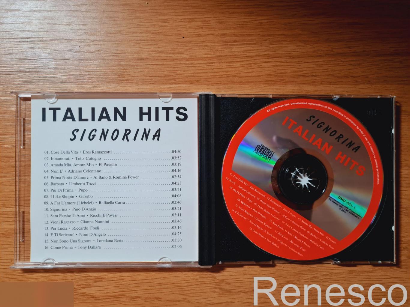 Vasious Artists - Italian Hits Signorina (Russia) (2001) (Пиратка) 2