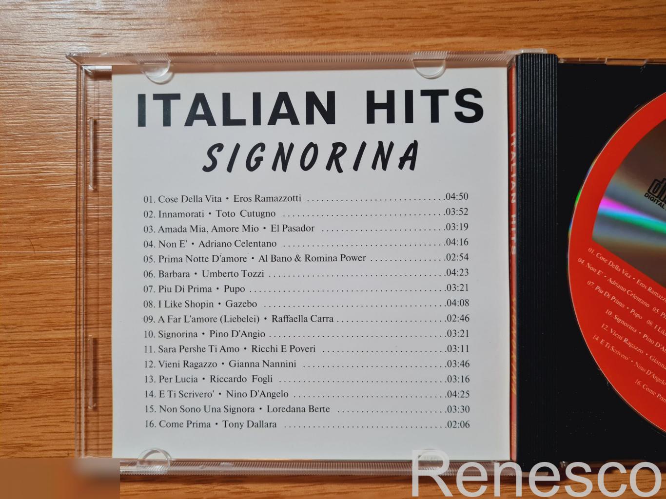 Vasious Artists - Italian Hits Signorina (Russia) (2001) (Пиратка) 3