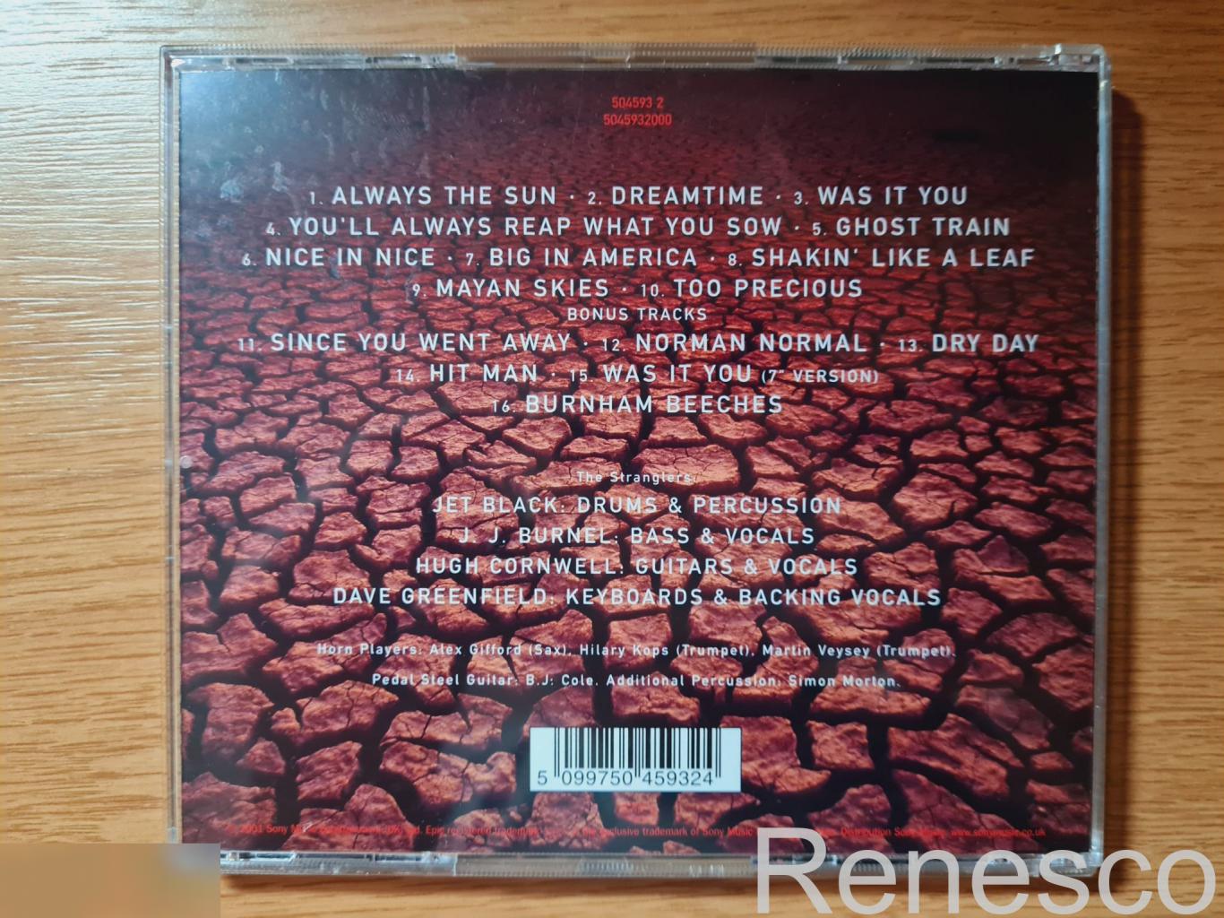 The Stranglers ?– Dreamtime (Europe) (2001) (Remastered) 1