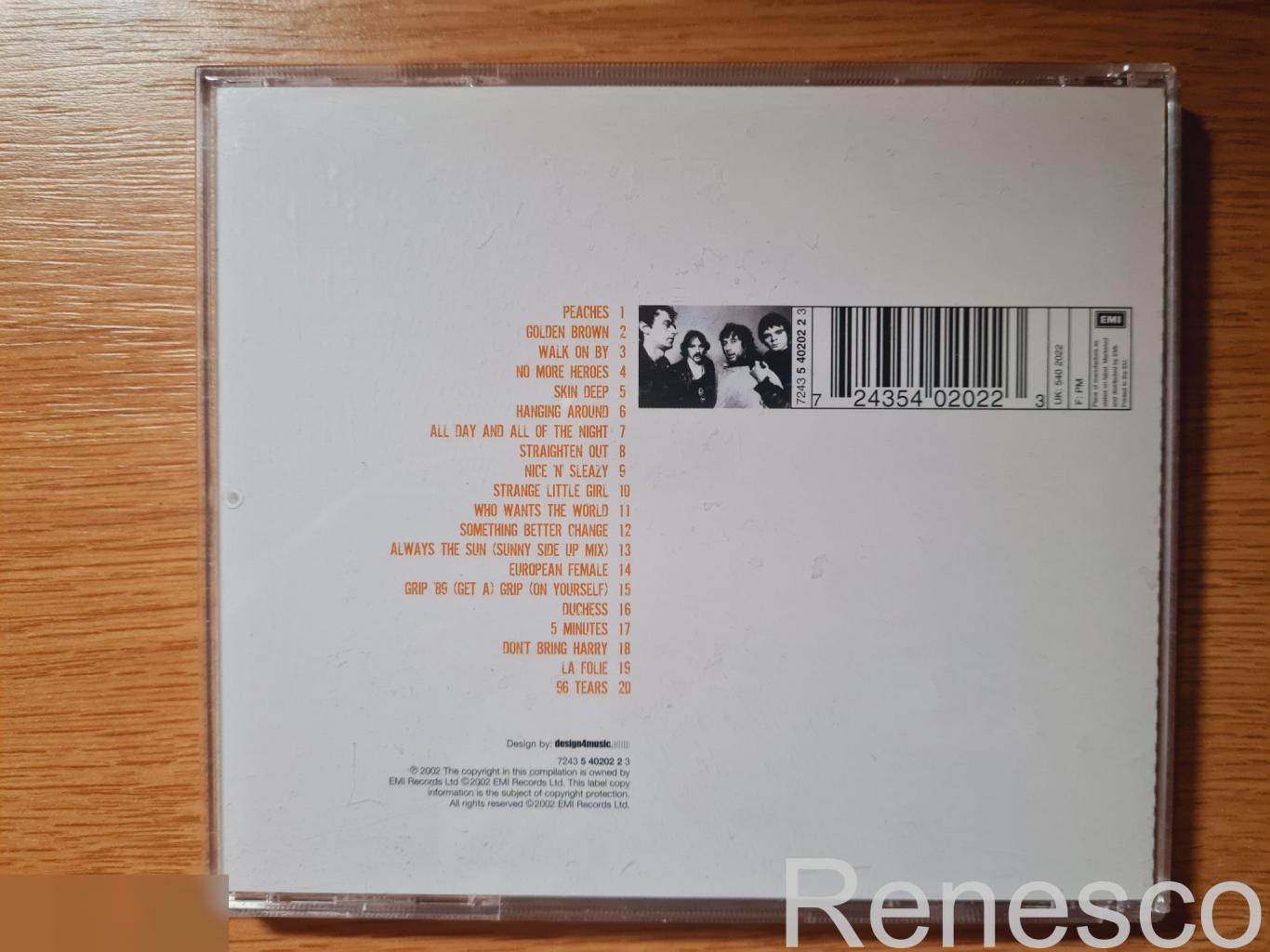 The Stranglers ?– Peaches: The Very Best Of The Stranglers (Europe) (Reissue) 1