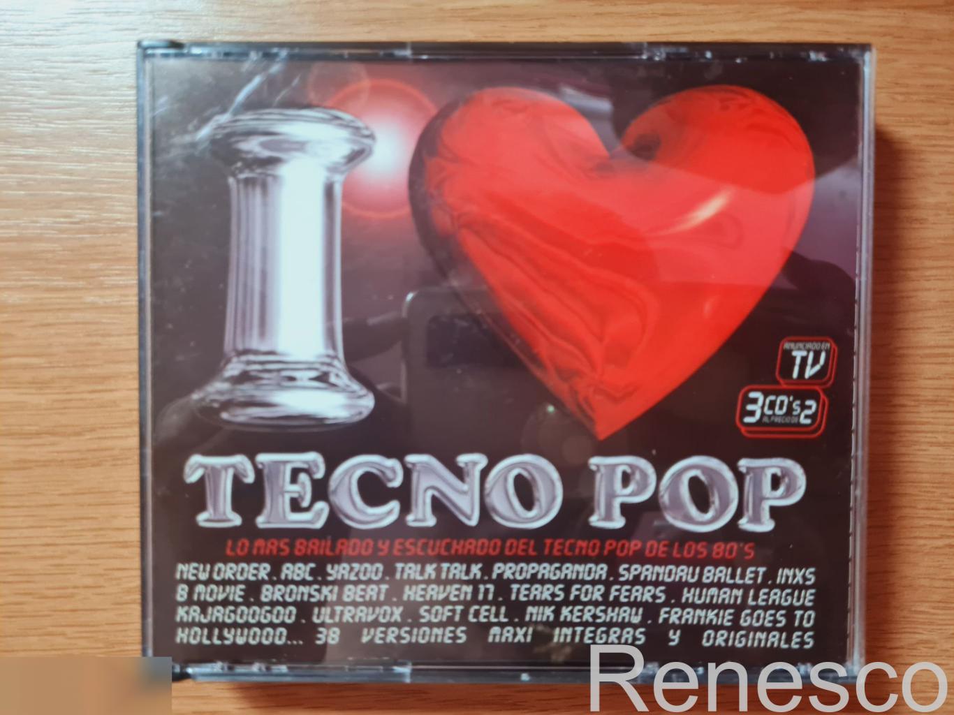 I Love Tecno Pop (3CD) (Spain) (1999)