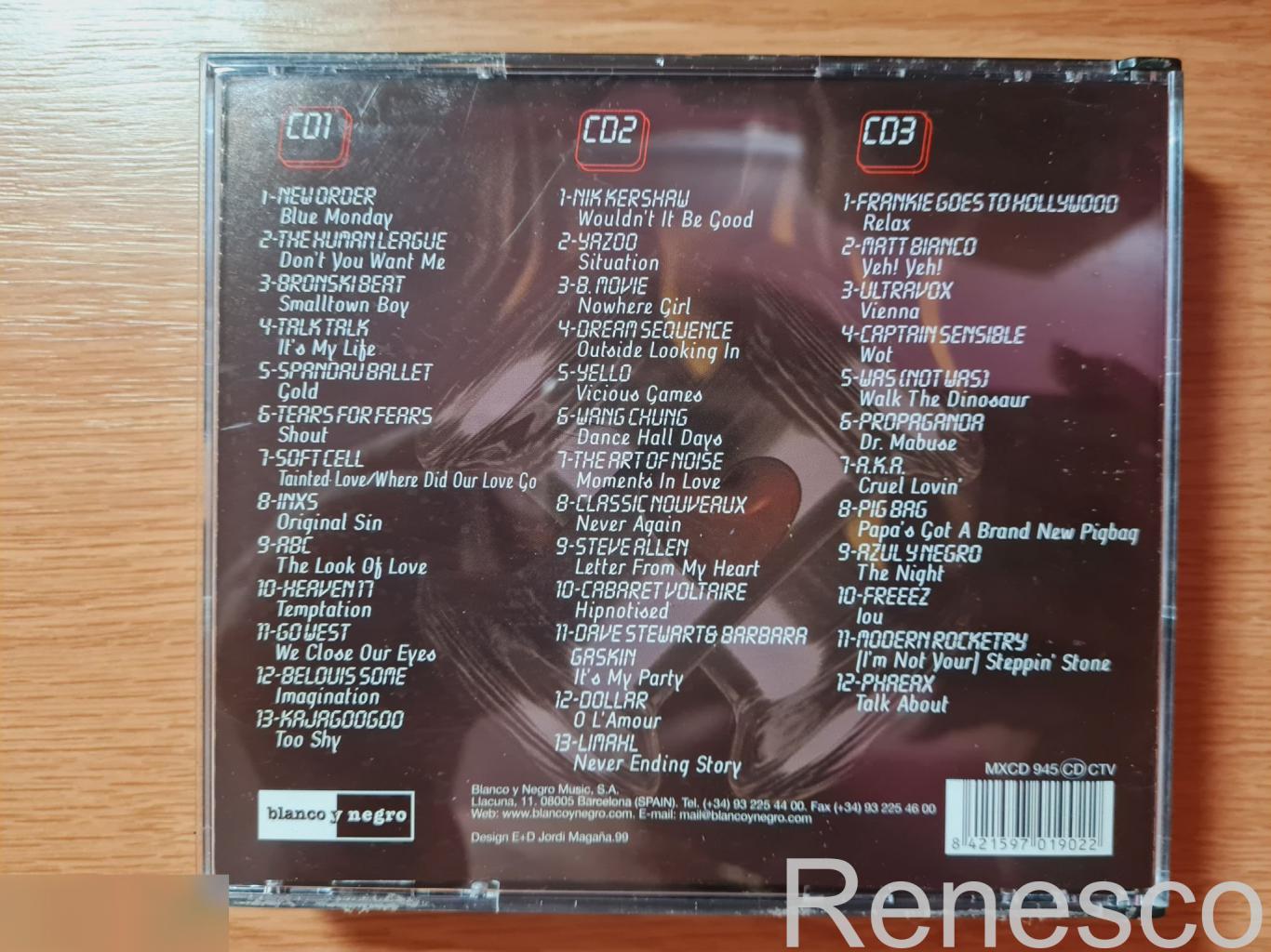 I Love Tecno Pop (3CD) (Spain) (1999) 1