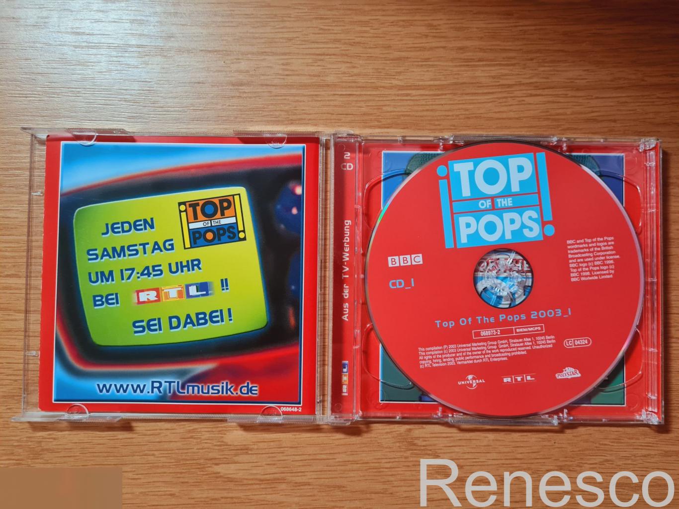 Various ?– Top Of The Pops 2003 VOL. 1 (Germany) (2003) 2