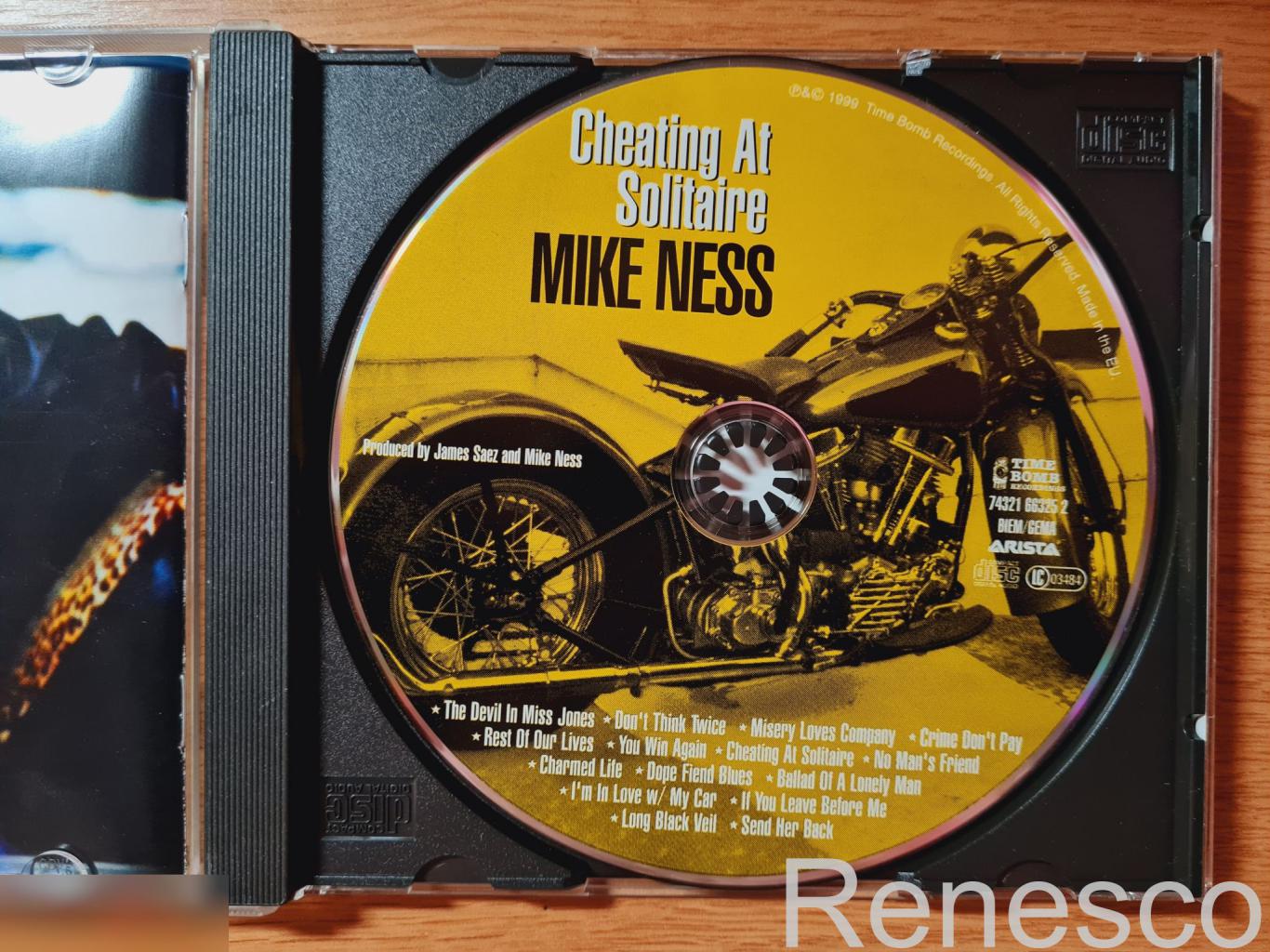 Mike Ness ?– Cheating At Solitaire (Europe) (1999) 4
