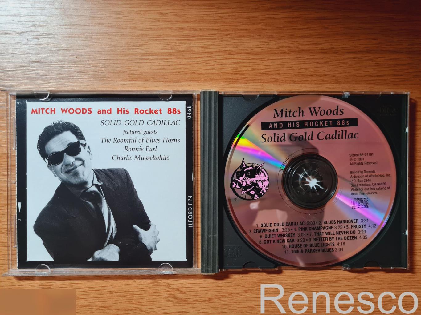 Mitch Woods And His Rocket 88's ?– Solid Gold Cadillac (USA) (1991) 2