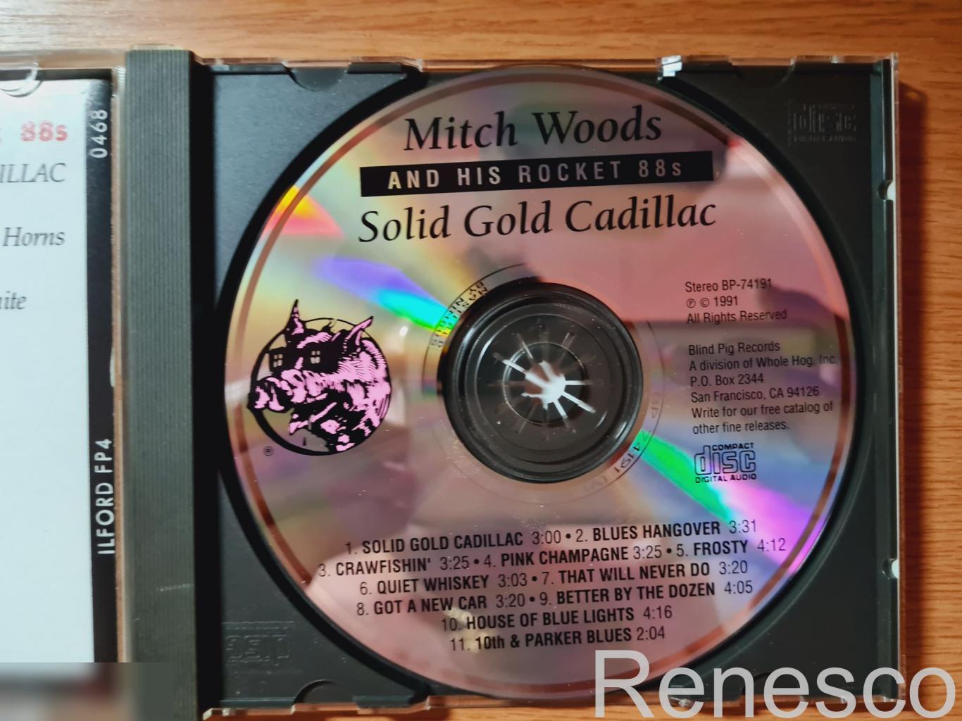 Mitch Woods And His Rocket 88's ?– Solid Gold Cadillac (USA) (1991) 4