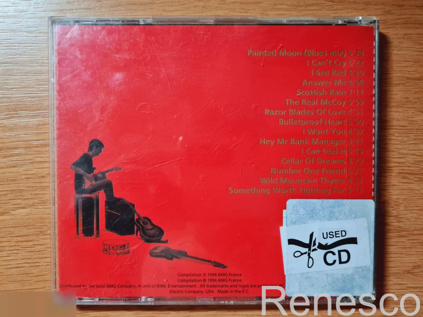 The Silencers ?– Blood & Rain: The Singles 86-96 - The Best Of (Europe) (1996) 1
