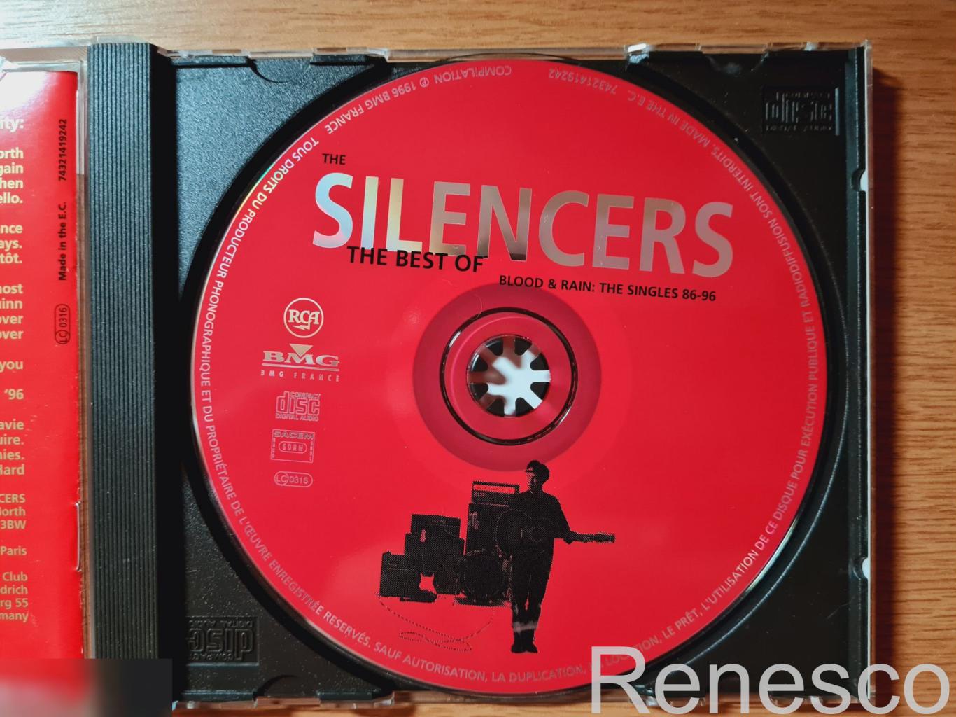 The Silencers ?– Blood & Rain: The Singles 86-96 - The Best Of (Europe) (1996) 4