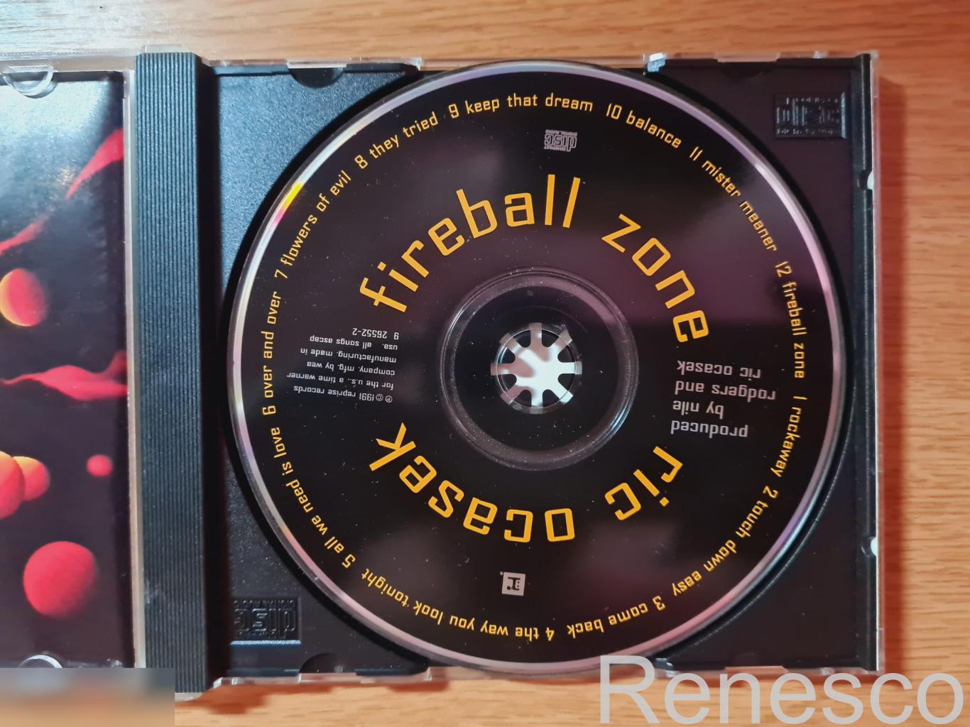 Ric Ocasek ?– Fireball Zone (USA) (1991) 4