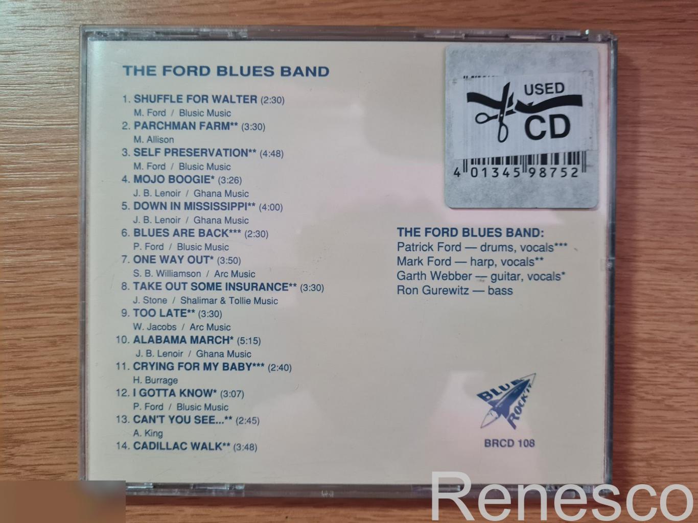 The Ford Blues Band ?– The Ford Blues Band (USA) (1991) 1