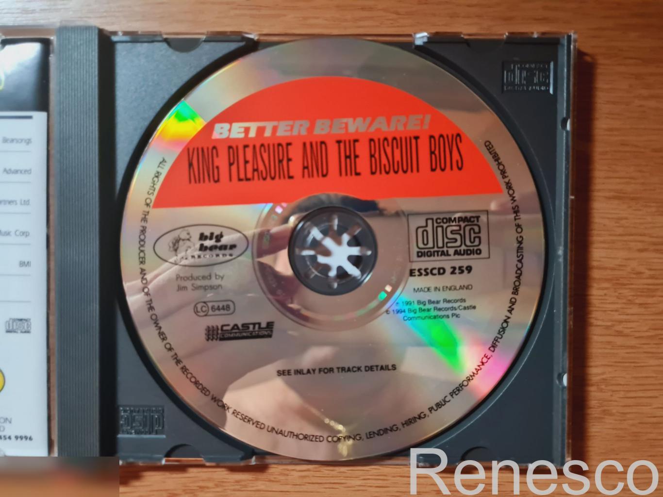 King Pleasure And The Biscuit Boys ?– Better Beware! (UK) (1994) 4