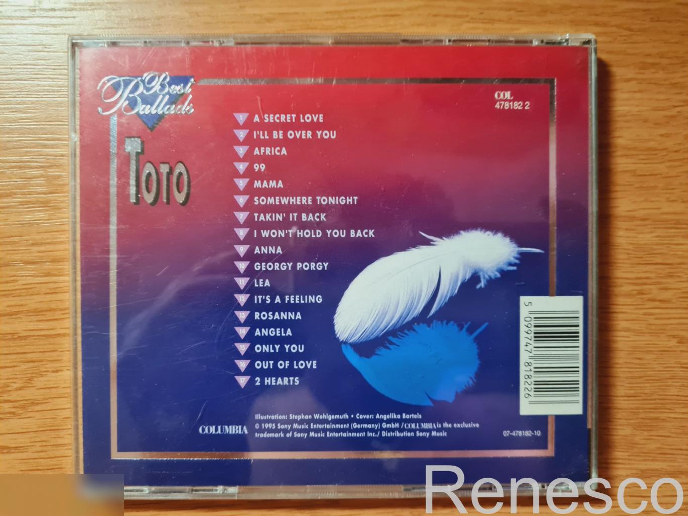 Toto ?– Best Ballads (Germany) (Reissue) 1