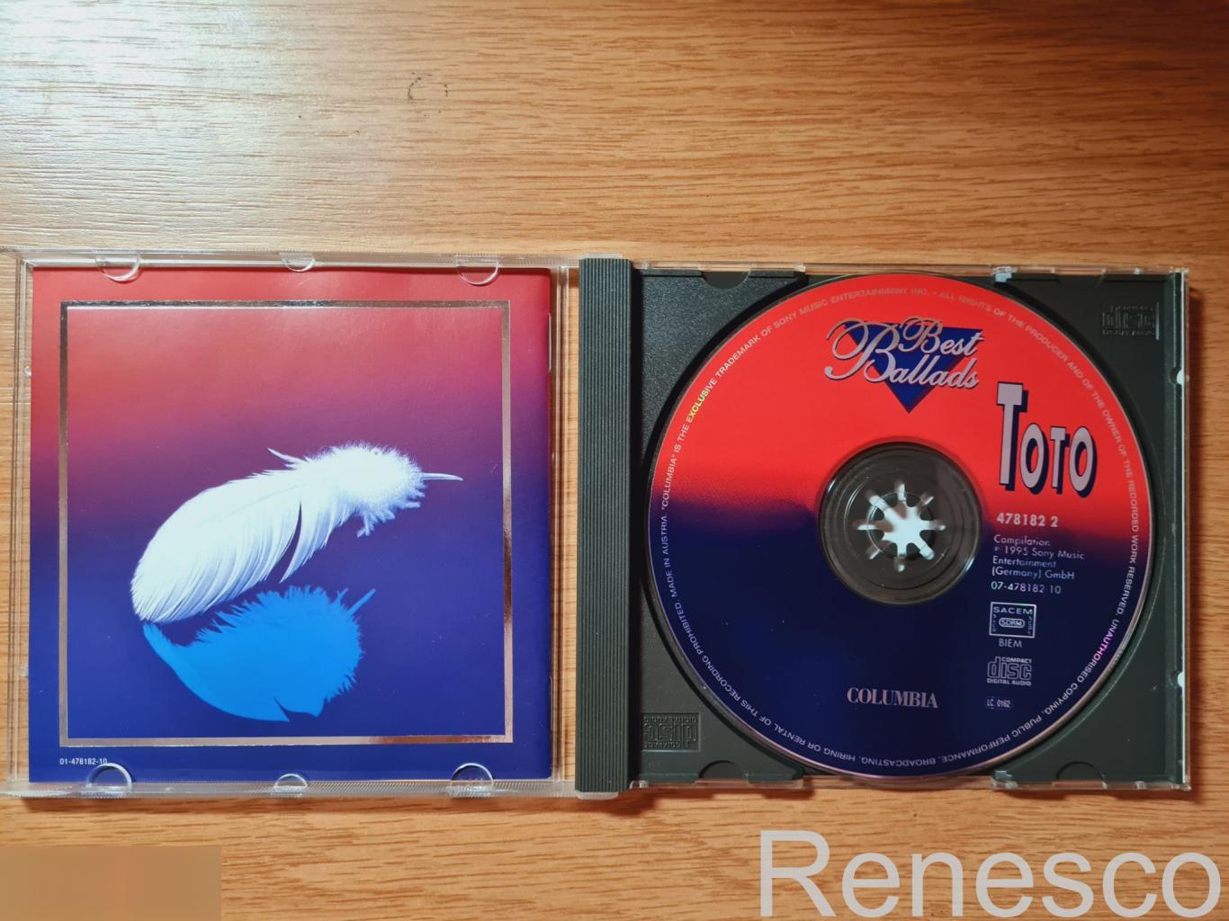 Toto ?– Best Ballads (Germany) (Reissue) 2