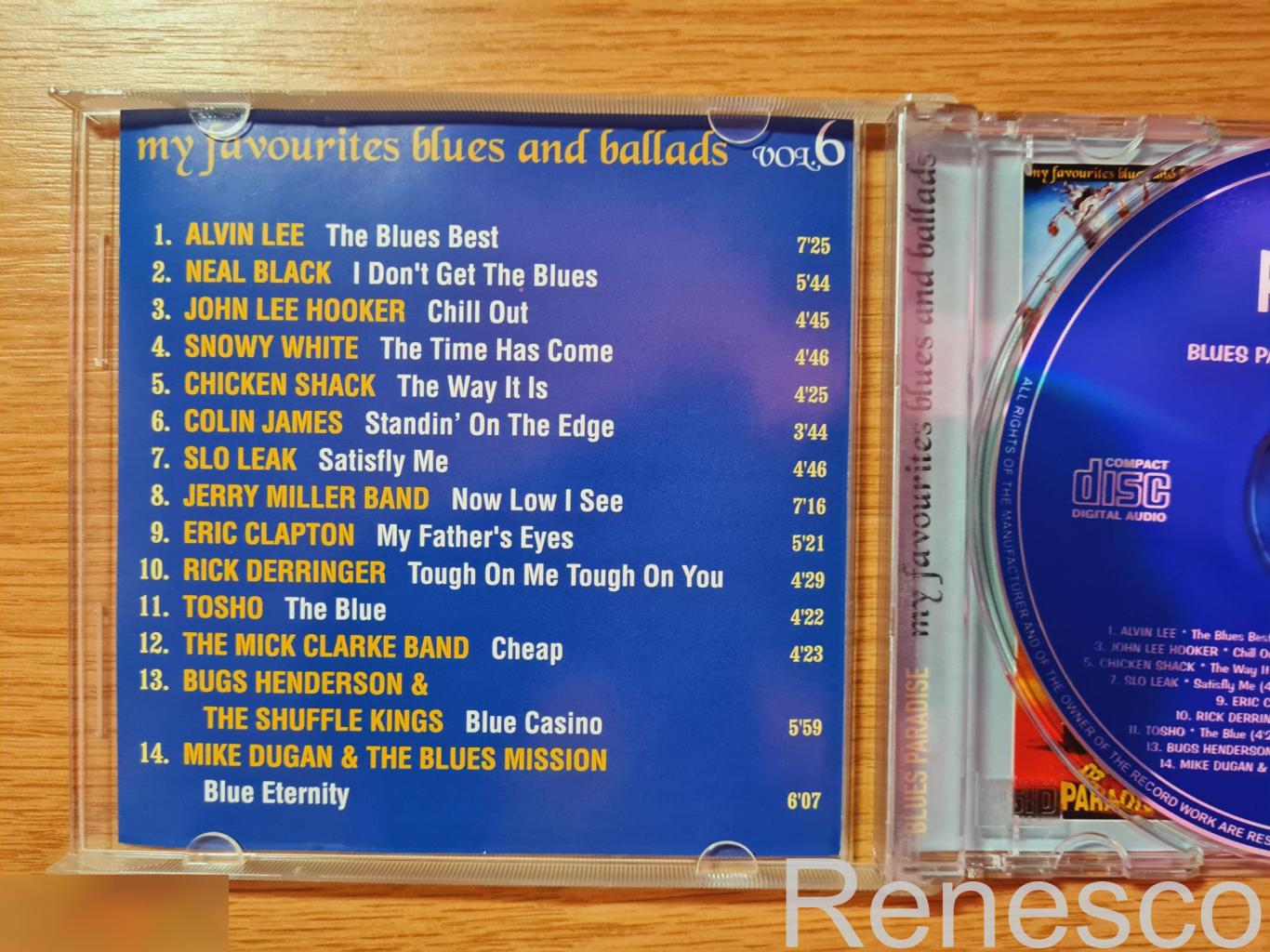 Blues Paradise My Favourites Blues And Ballads Vol.6 (Russia) (Unofficial Releas 3