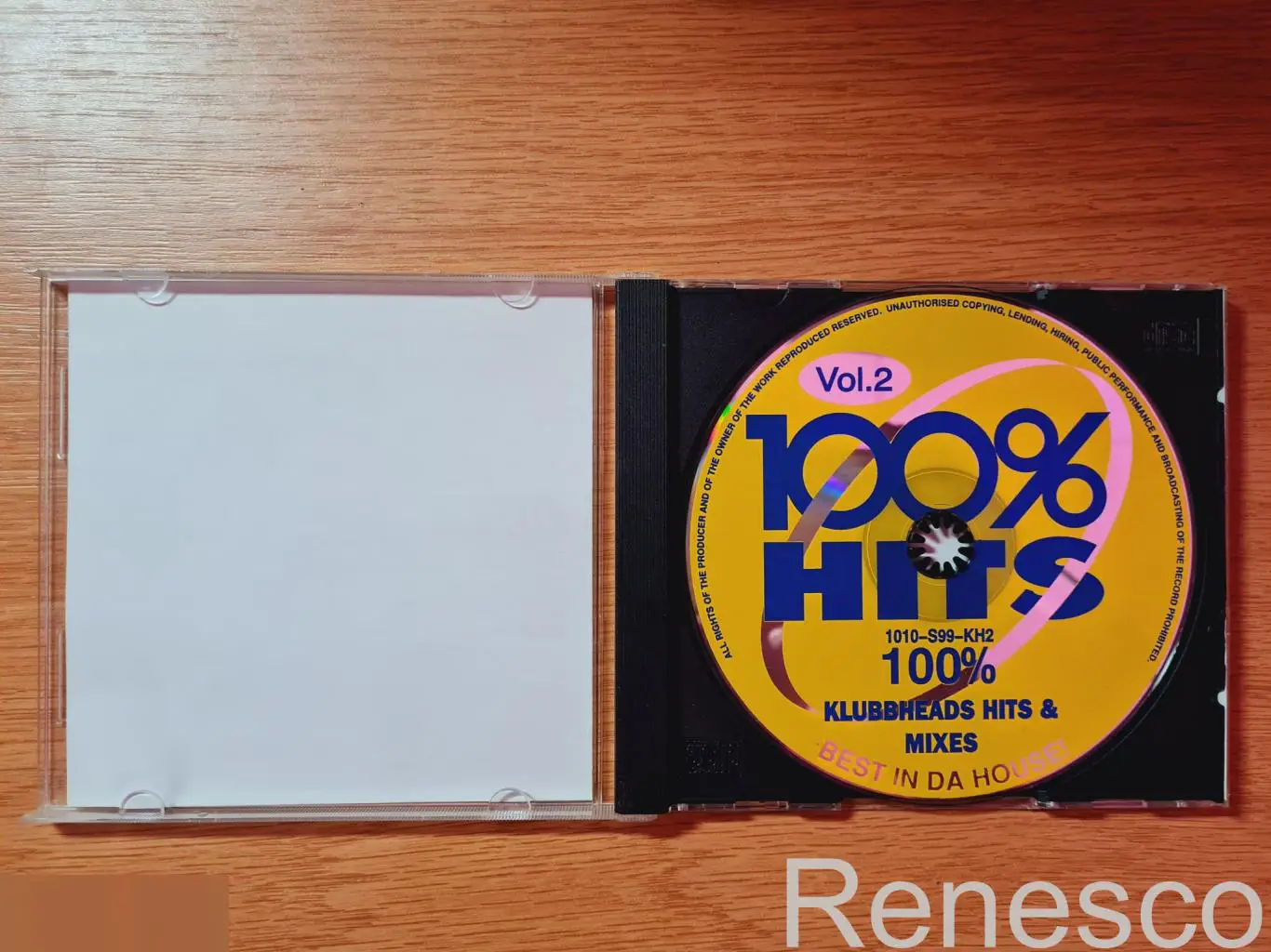 Klubbheads ?– 100% Hits: Klubbheads 2 Hits & Mixes (Russia) (1999) (Unofficial R 2