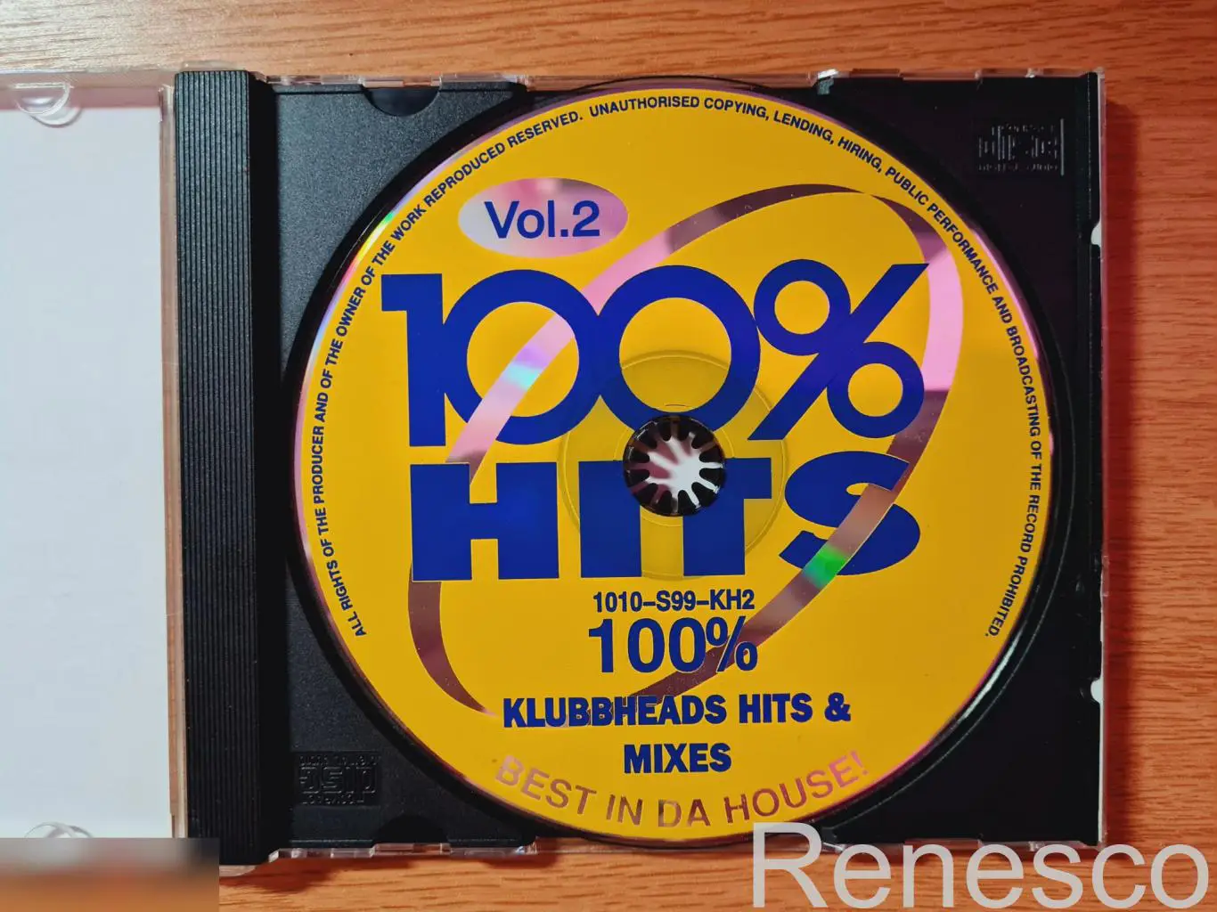 Klubbheads ?– 100% Hits: Klubbheads 2 Hits & Mixes (Russia) (1999) (Unofficial R 4