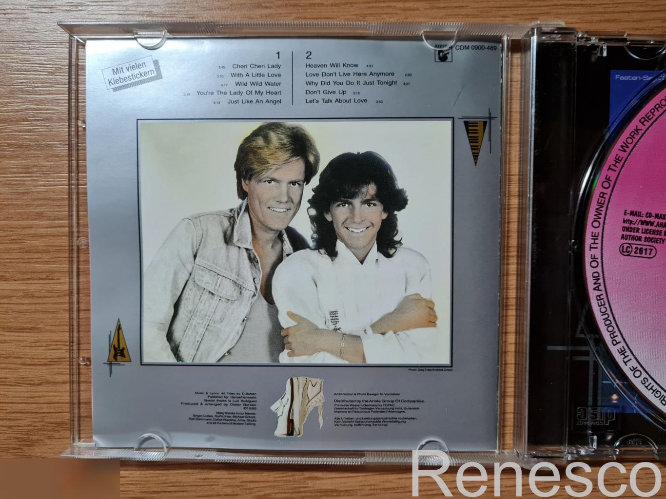 Modern Talking ?– Let's Talk About Love / Romantic Warriors (Russia) (2000) (Uno 3