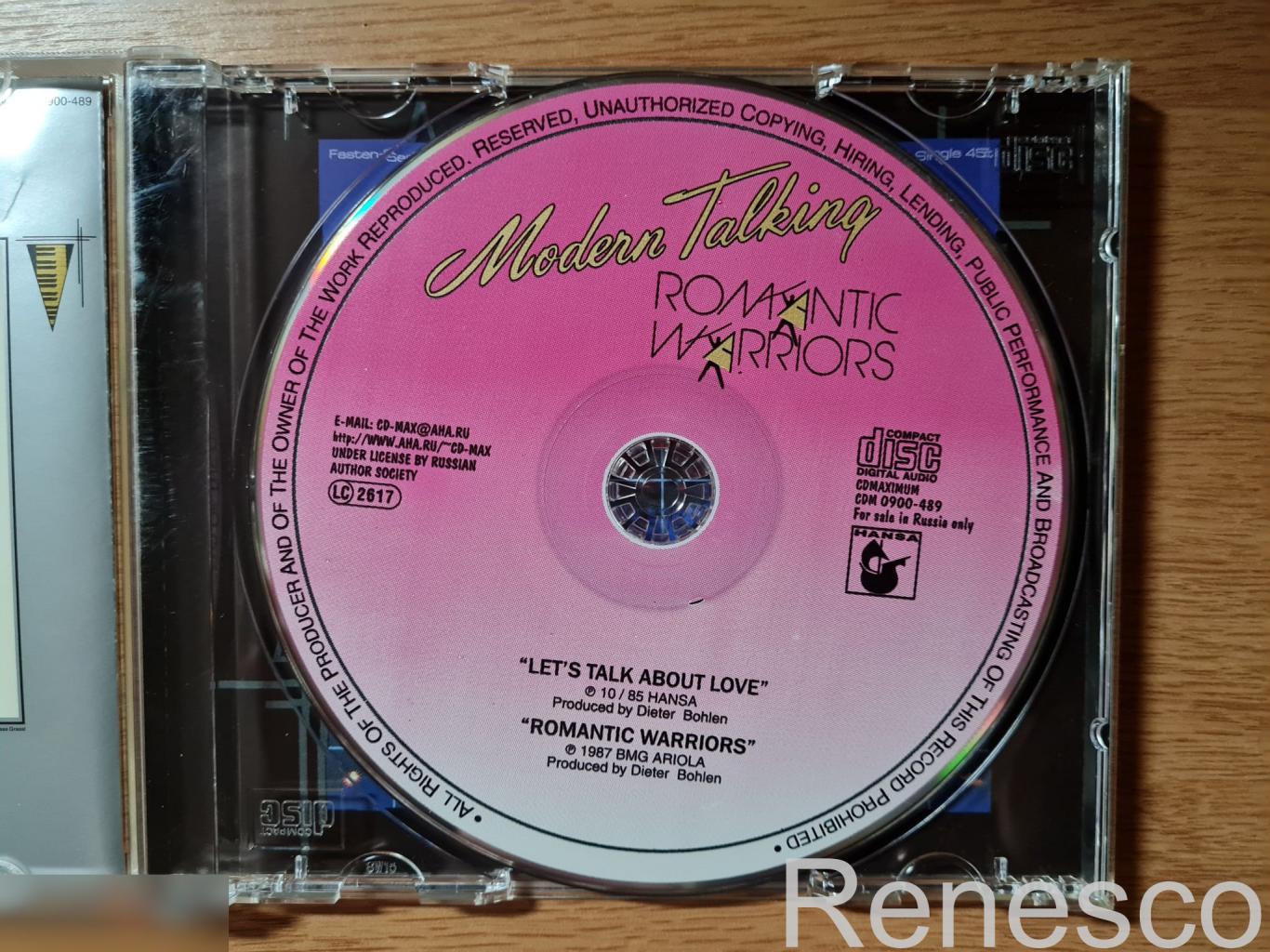 Modern Talking ?– Let's Talk About Love / Romantic Warriors (Russia) (2000) (Uno 4