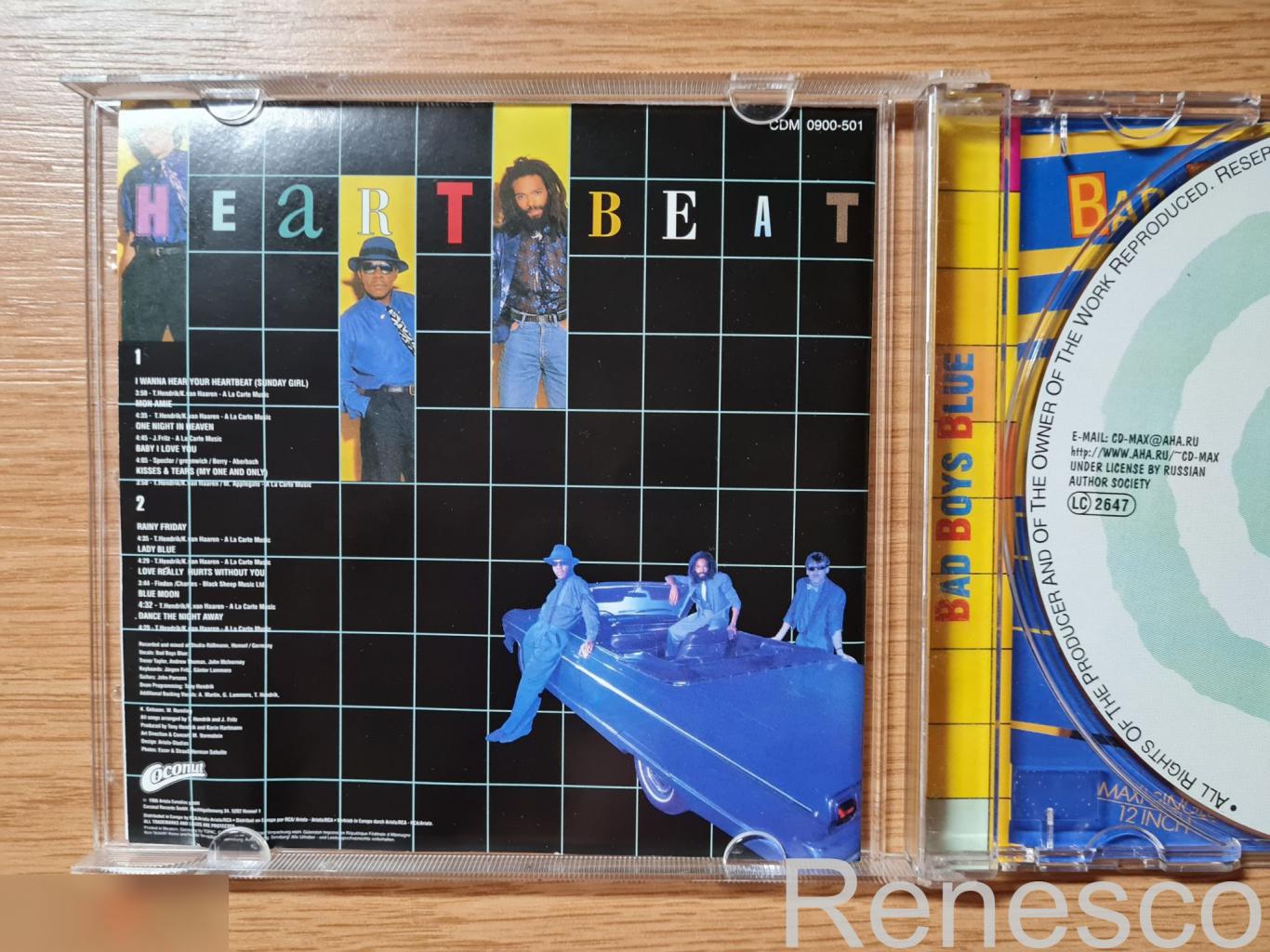 Bad Boys Blue ?– Heart Beat / House Of Silence (Russia) (2000) (Unofficial Relea 3