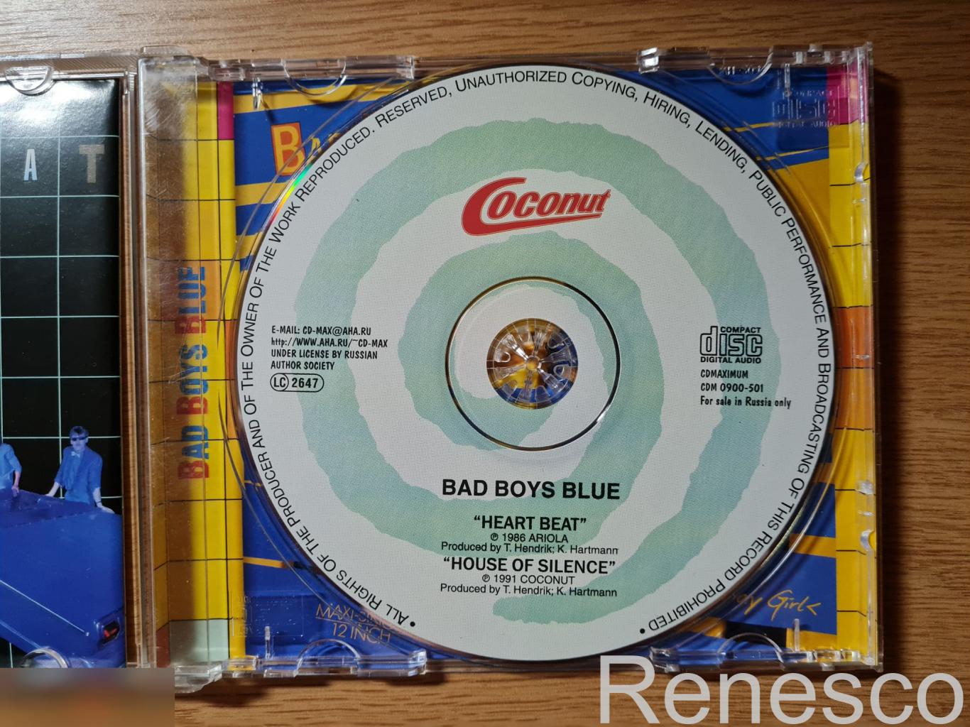 Bad Boys Blue ?– Heart Beat / House Of Silence (Russia) (2000) (Unofficial Relea 4