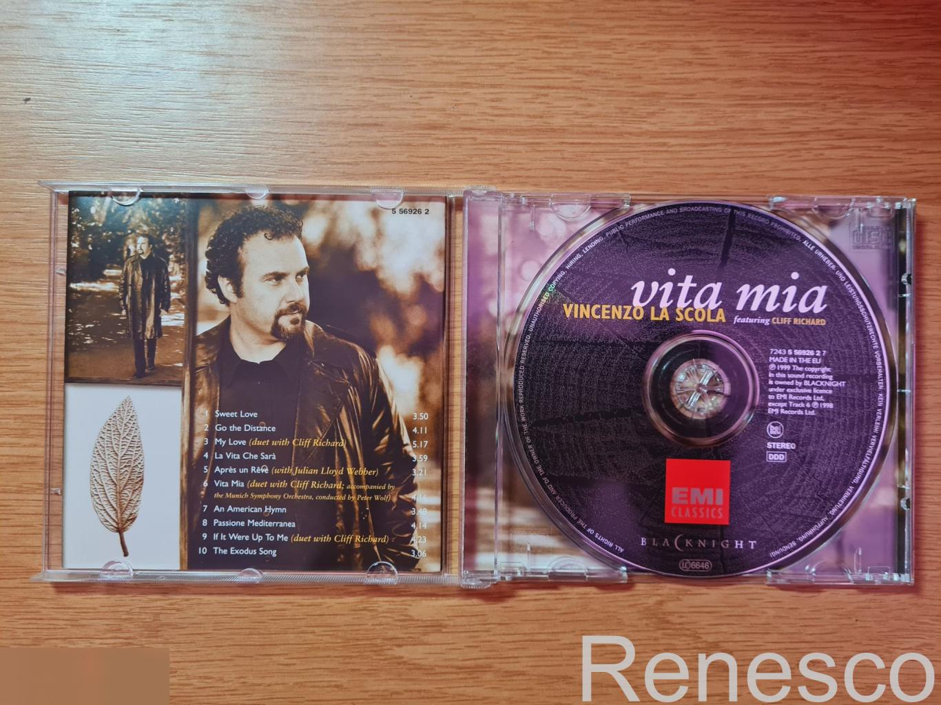 Vincenzo La Scola Feat. Cliff Richard ?– Vita Mia (Europe) (1999) 2