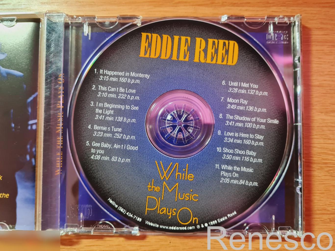 Eddie Reed ?– While The Music Plays On (USA) (1999) 4