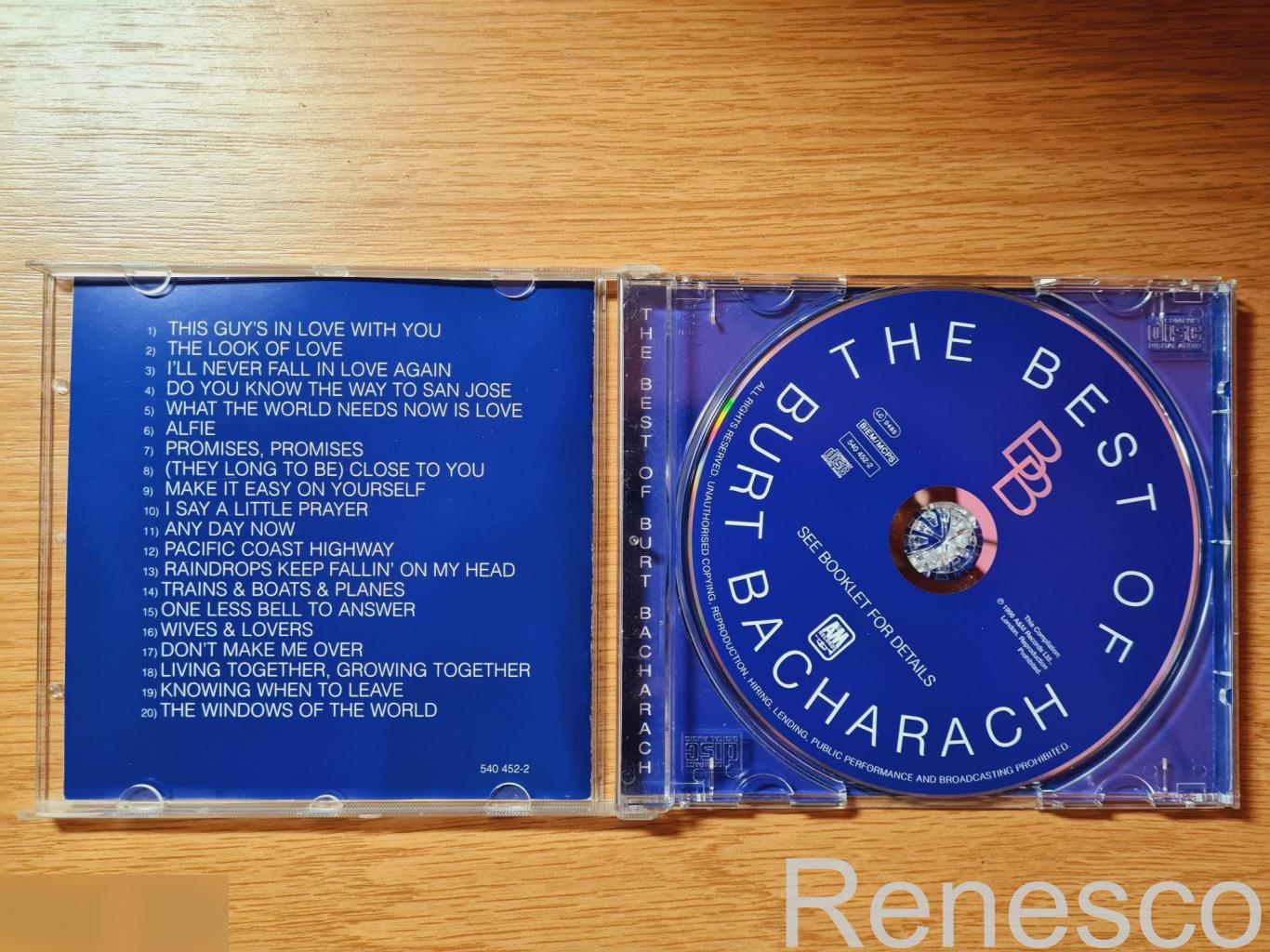Burt Bacharach ?– The Best Of Burt Bacharach (Germany) (1996) 2