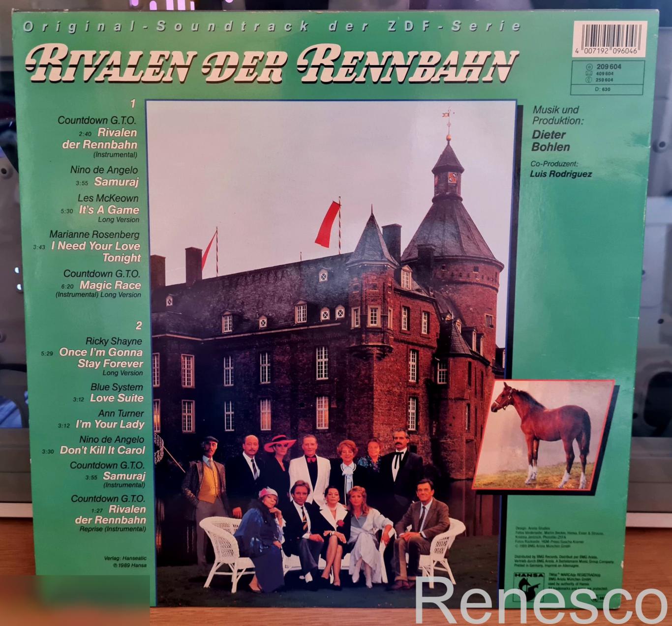 Rivalen Der Rennbahn (Original-Soundtrack Der ZDF-Serie) (Germany) (1989) 1
