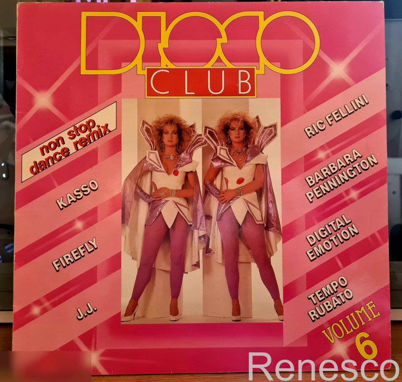 Various – Disco Club Volume 6 (Netherlands) (1985)