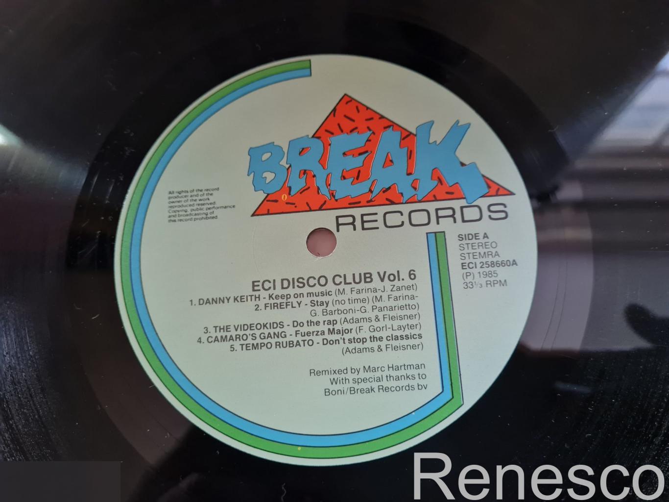 Various – Disco Club Volume 6 (Netherlands) (1985) 2