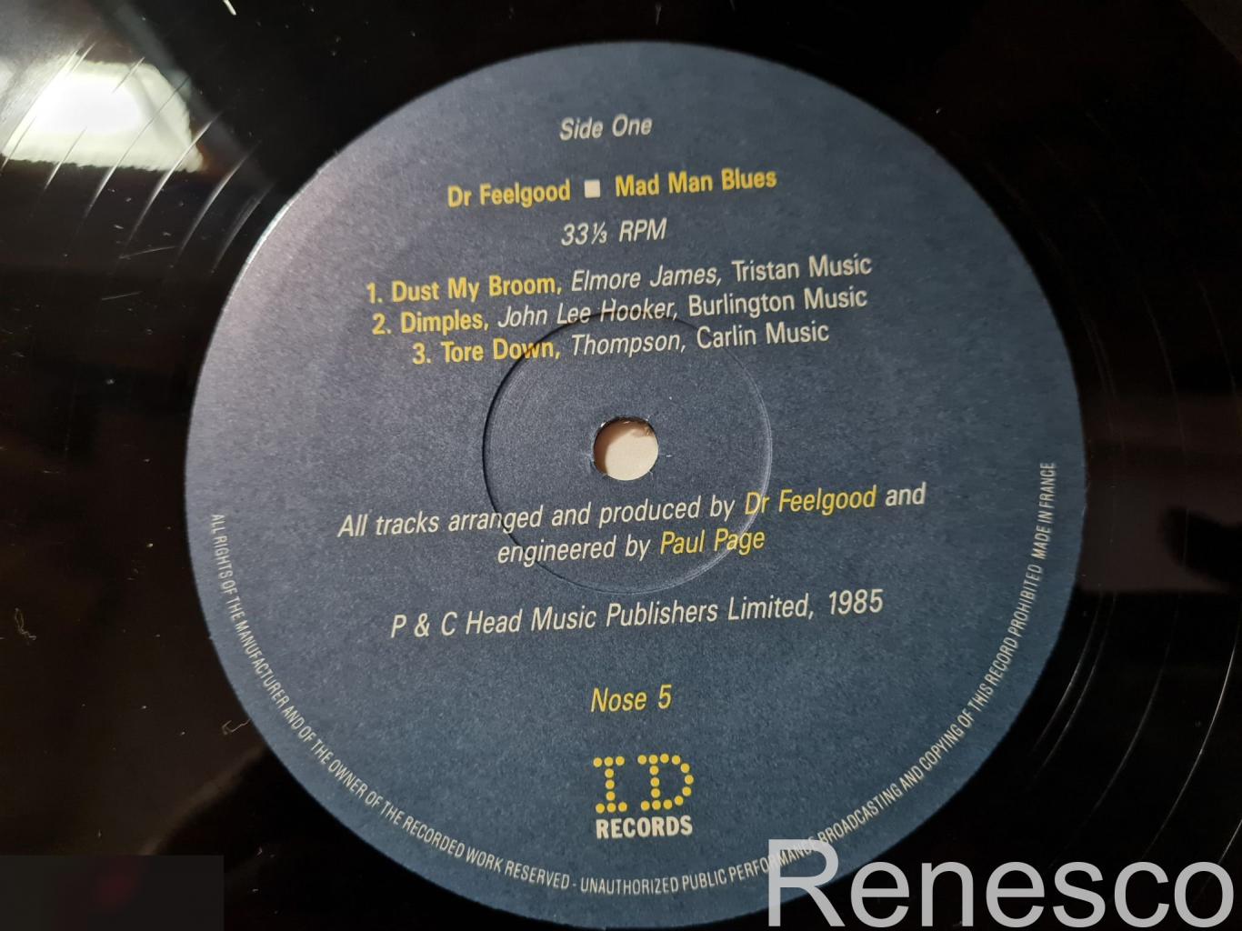 Dr. Feelgood – Mad Man Blues (France) (1985) (Mini-Album) 4