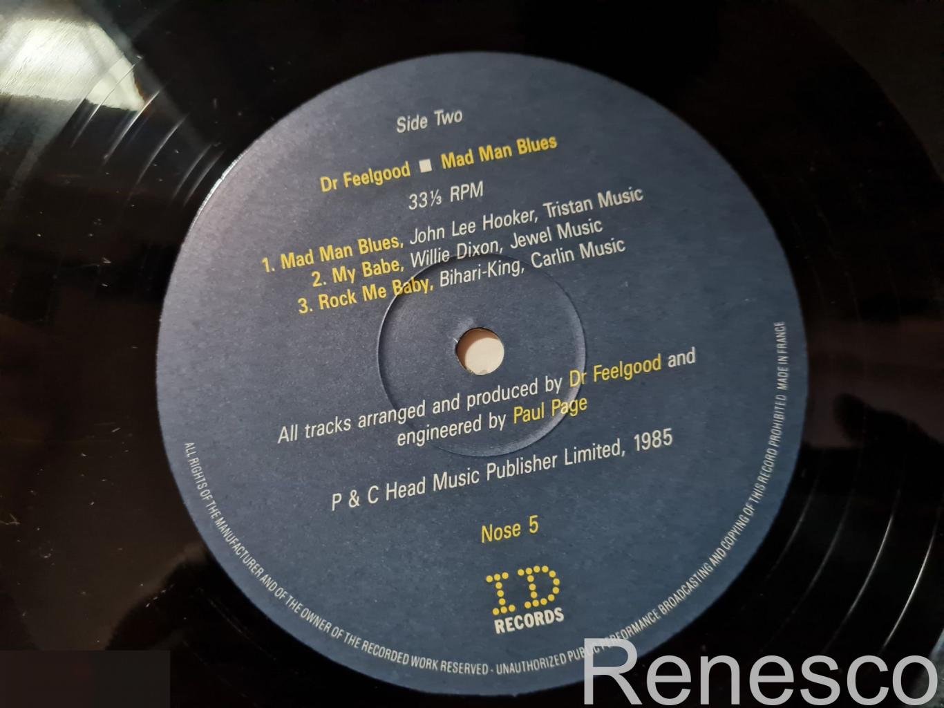 Dr. Feelgood – Mad Man Blues (France) (1985) (Mini-Album) 5