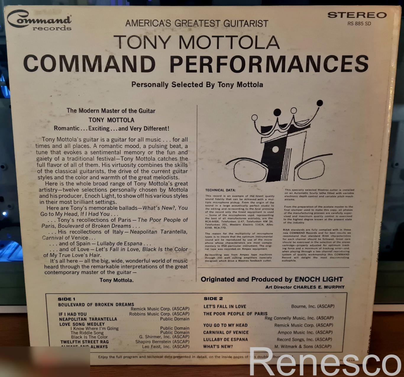 Tony Mottola – Command Performances (USA) (1965) 1