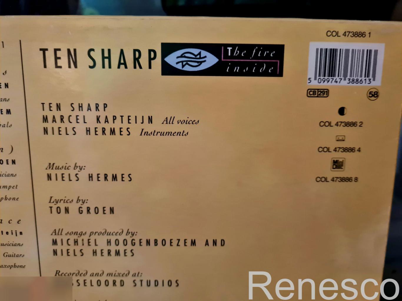 Ten Sharp – The Fire Inside (Netherlands) (1993) 2