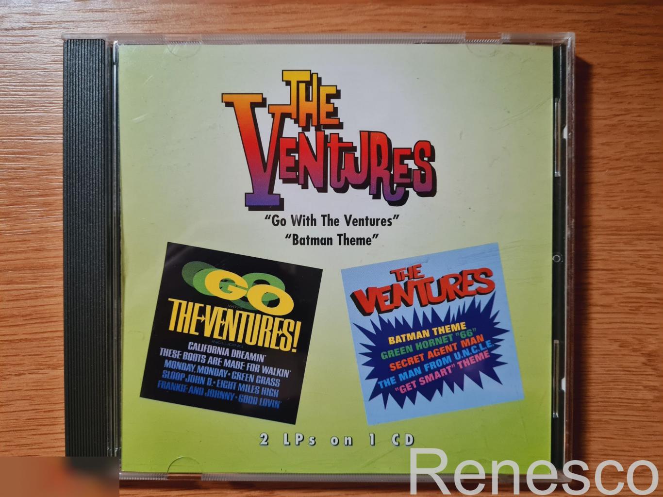 The Ventures – Go With The Ventures / Batman Theme (USA) (1996)