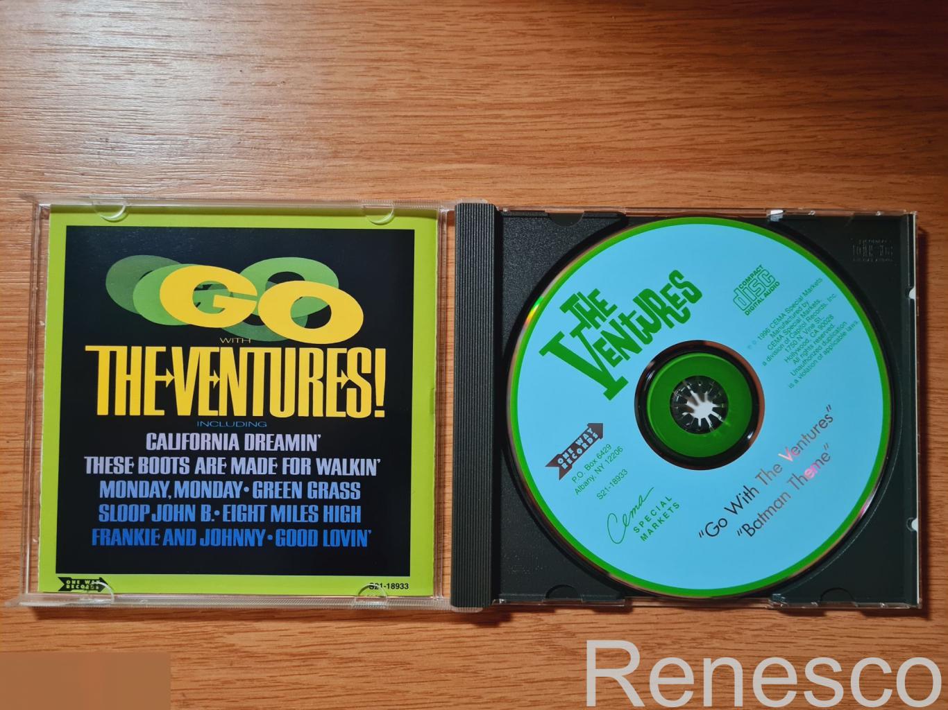 The Ventures – Go With The Ventures / Batman Theme (USA) (1996) 2