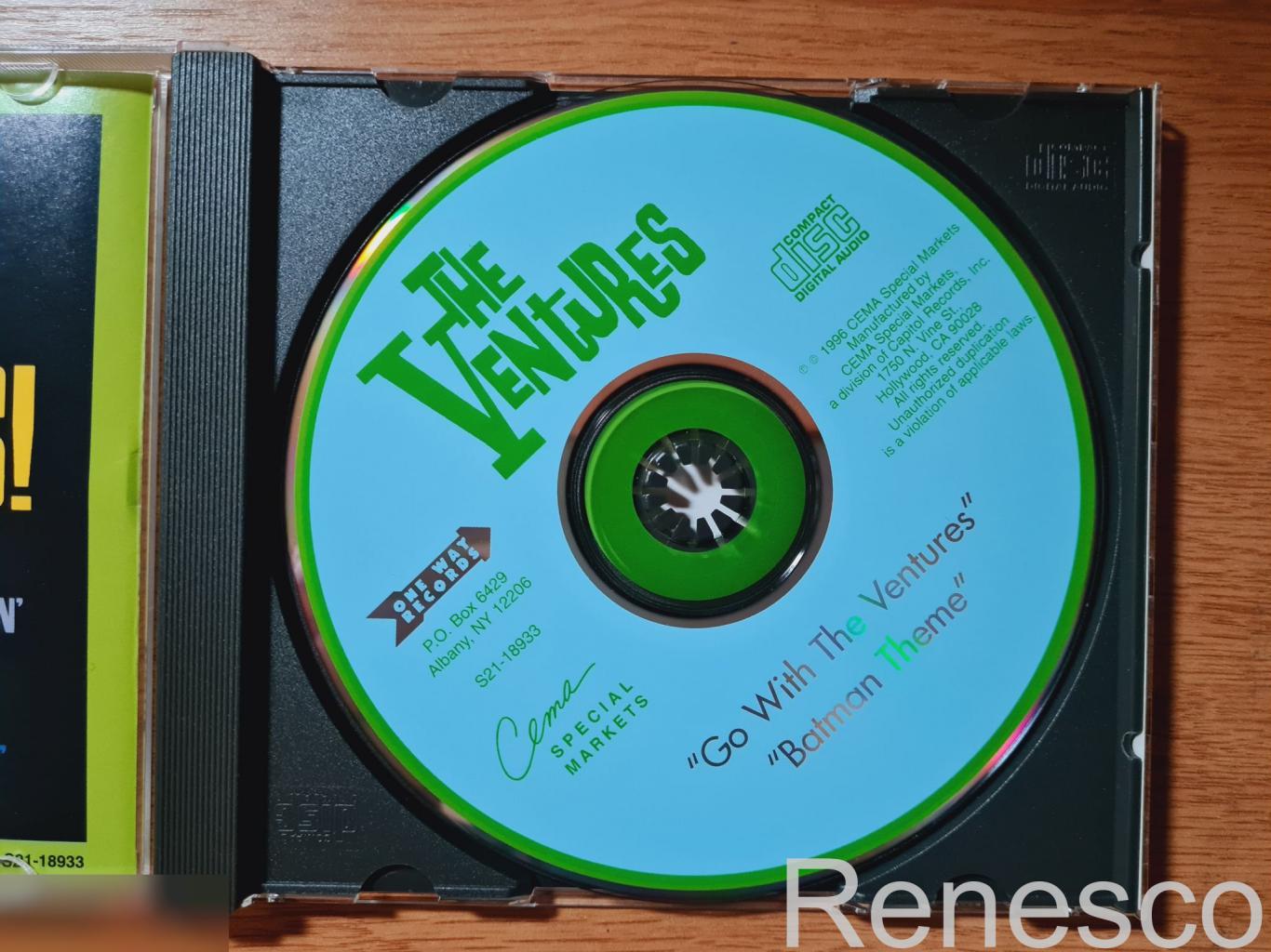 The Ventures – Go With The Ventures / Batman Theme (USA) (1996) 4