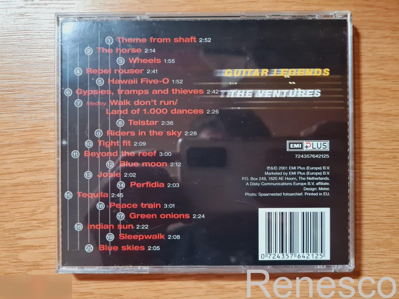 The Ventures – Guitar Legends (Netherlands) (2001) 1