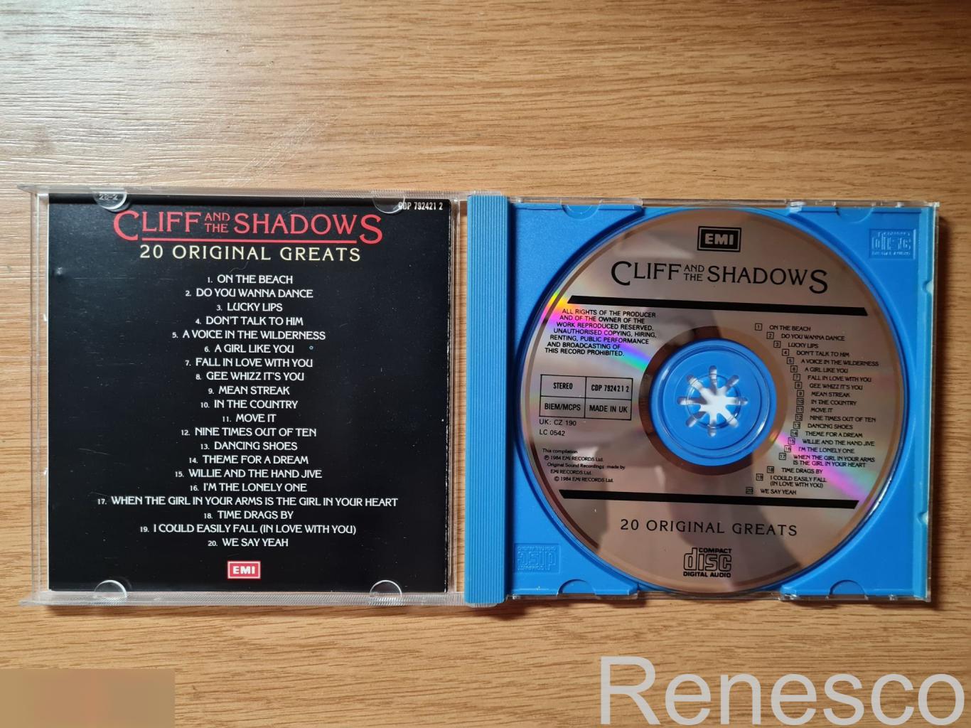 Cliff And The Shadows – 20 Original Greats (UK) (Reissue) 2
